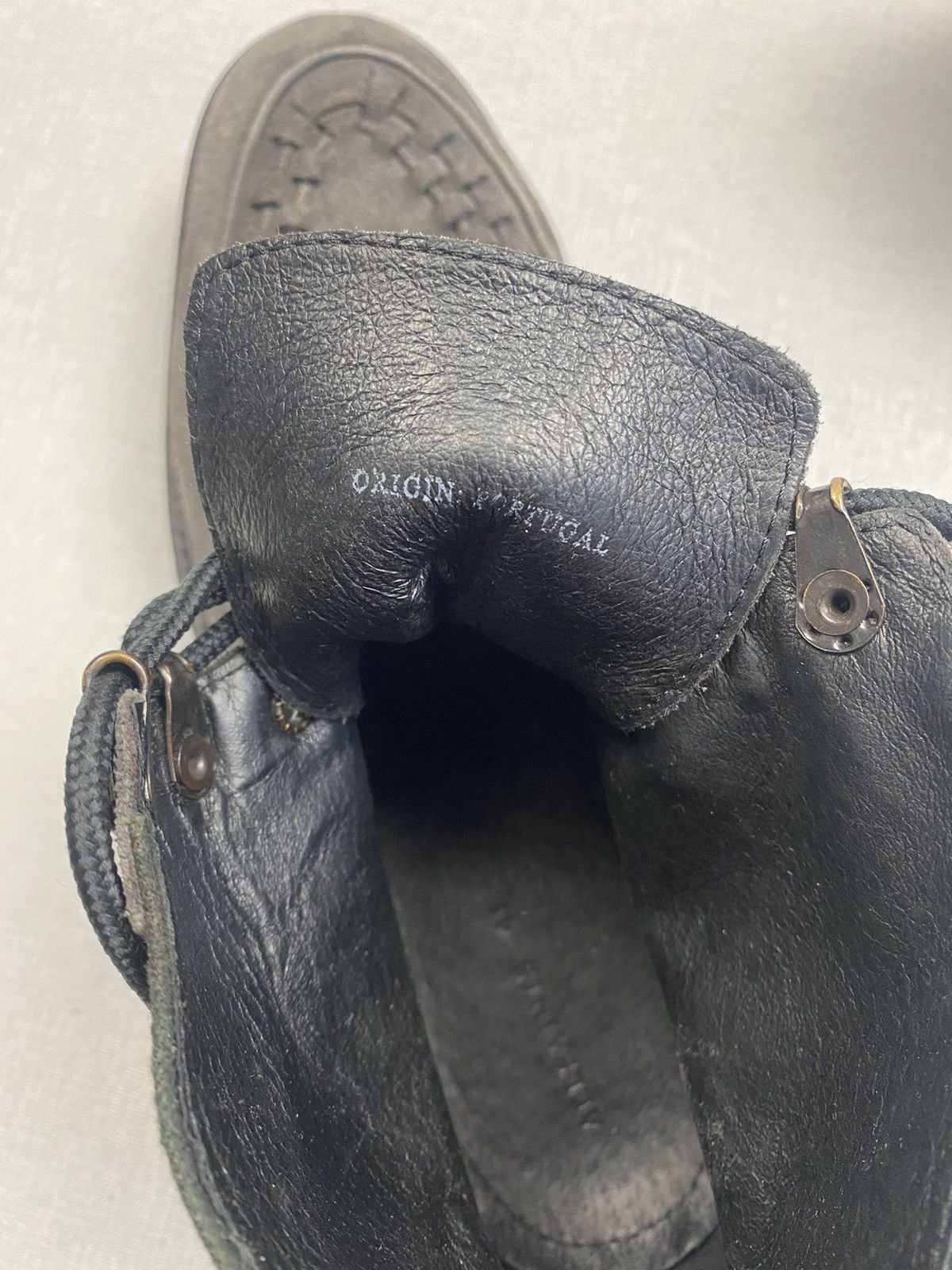 Allsaints Mens Allsaints High Top Leather Boots size 41 Size US 7 / EU 40 - 8 Thumbnail