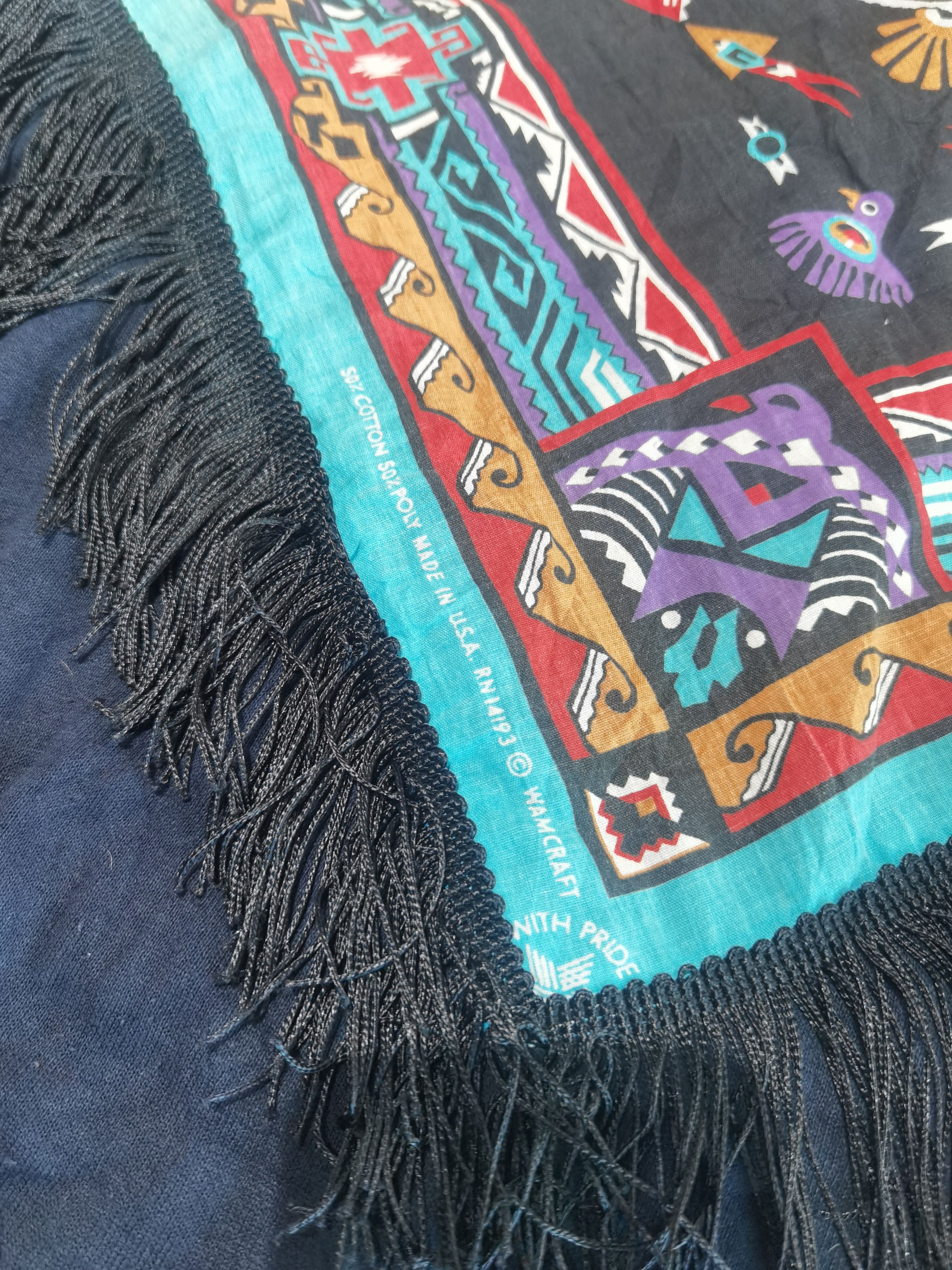 Vintage Vintage American Native Zipper Up Sweatshirt Size US XL / EU 56 / 4 - 7 Thumbnail