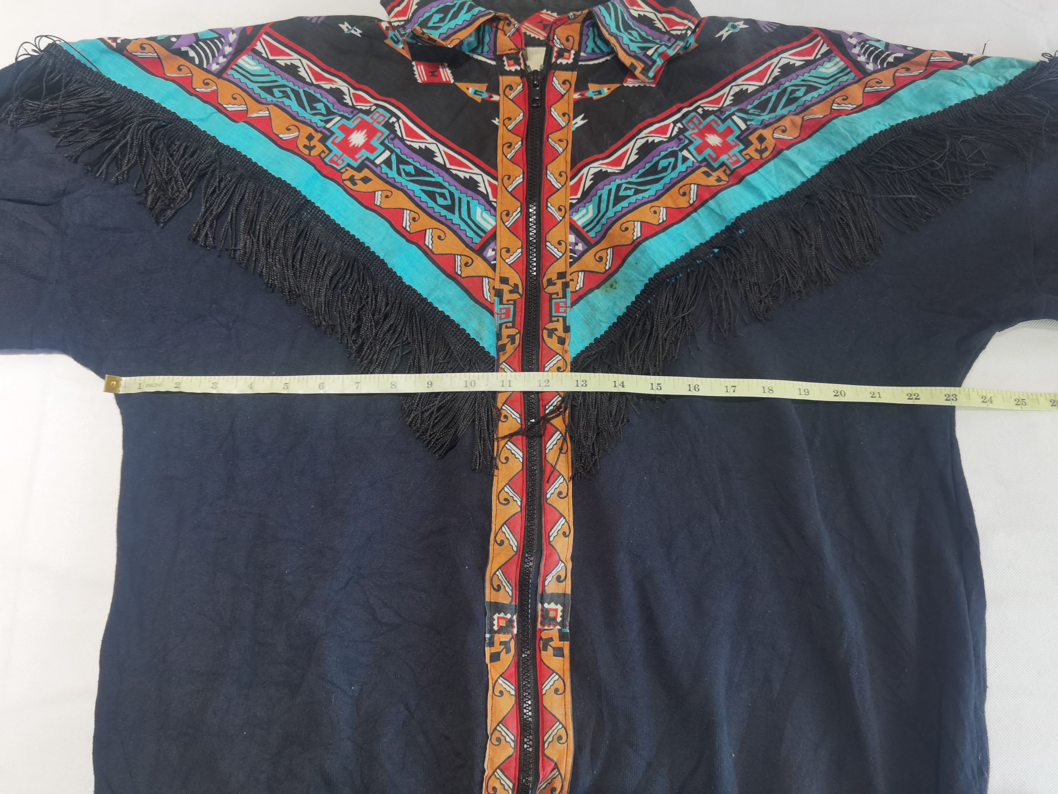 Vintage Vintage American Native Zipper Up Sweatshirt Size US XL / EU 56 / 4 - 14 Thumbnail