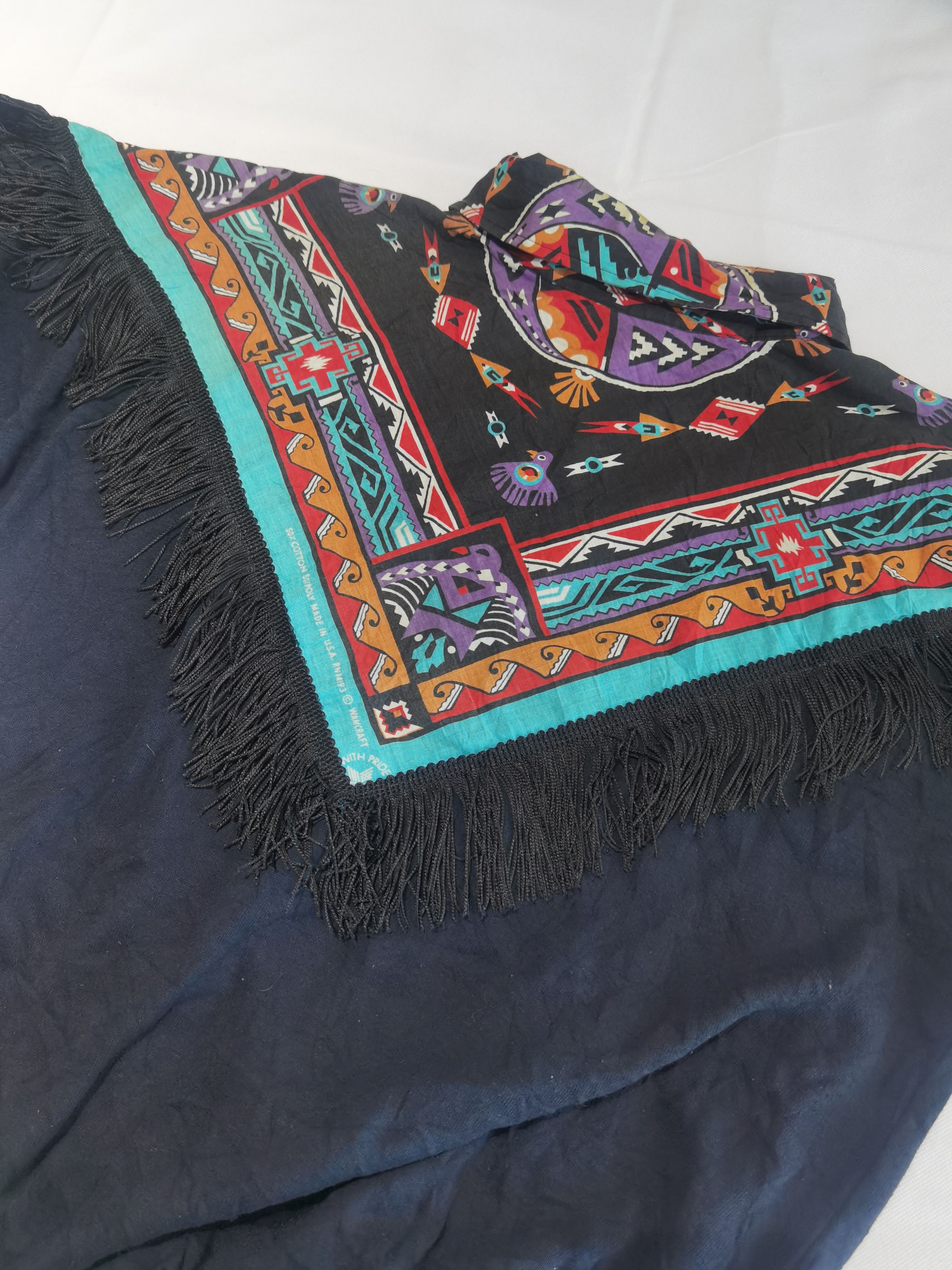 Vintage Vintage American Native Zipper Up Sweatshirt Size US XL / EU 56 / 4 - 6 Thumbnail