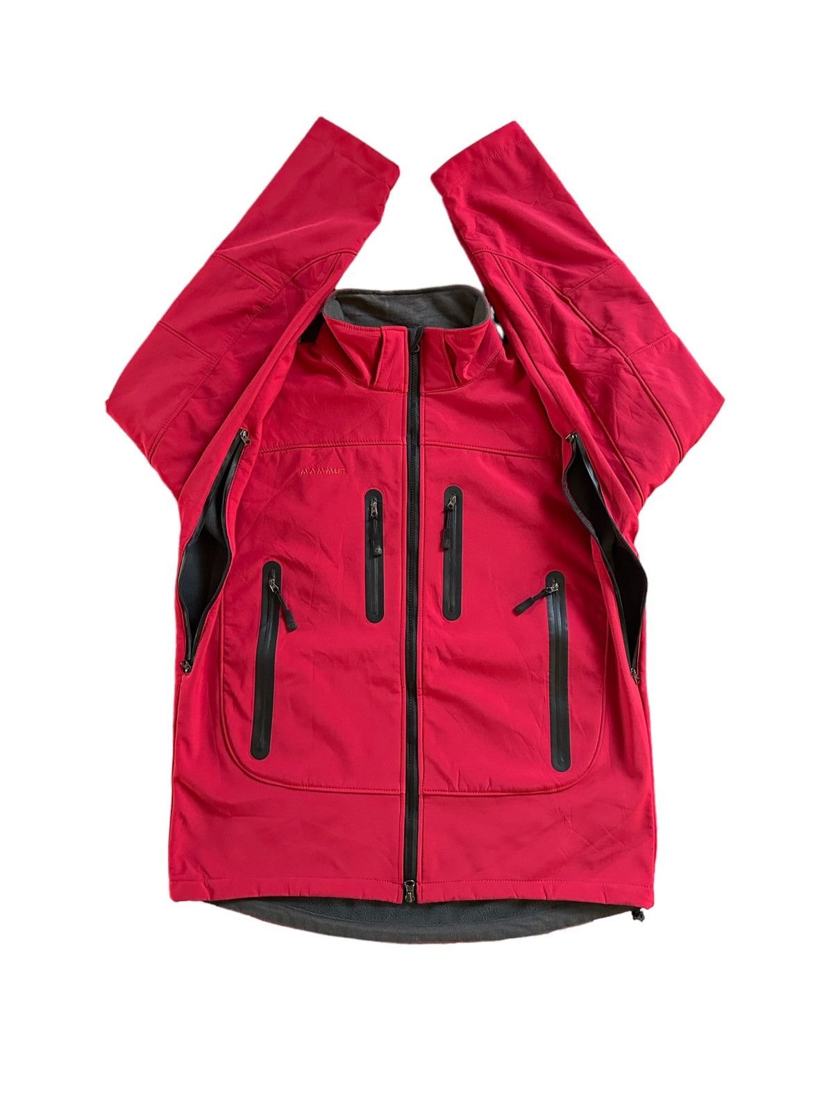 00s Mammut Paneled soft shell jacket