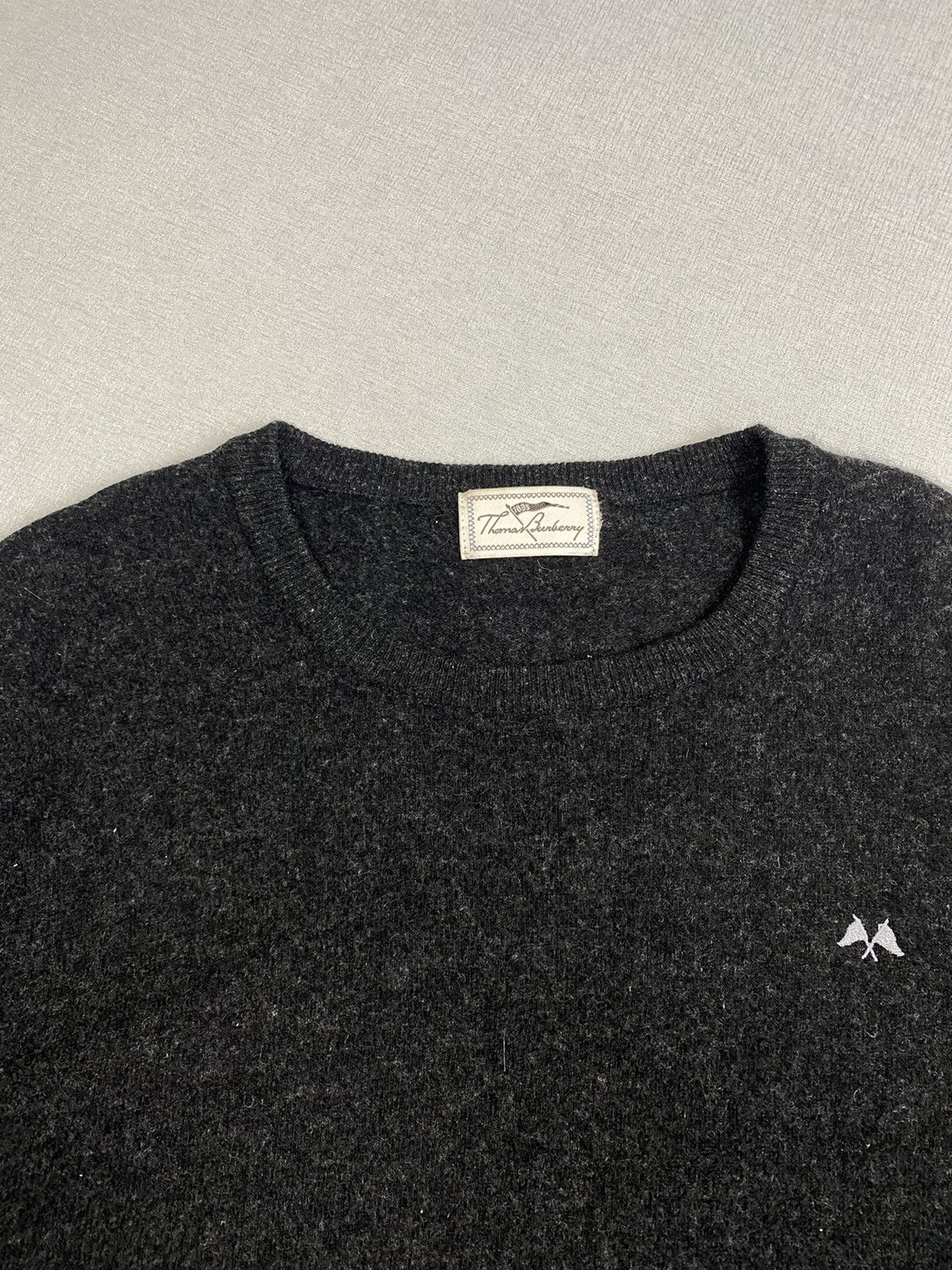 Vintage Mens Thomas Burberry Wool Sweater size M Size US M / EU 48-50 / 2 - 2 Thumbnail