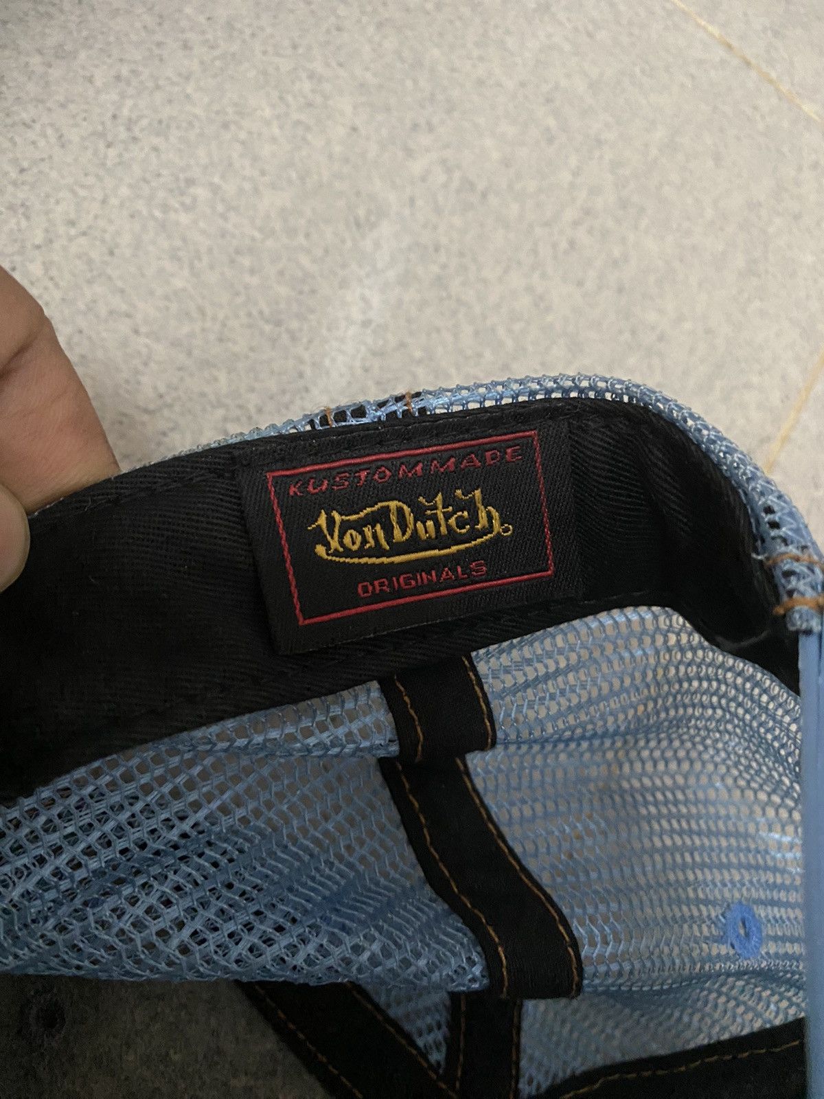 Vintage × Von Dutch Vintage VonDutch Trucker Hat Size ONE SIZE - 8 Thumbnail