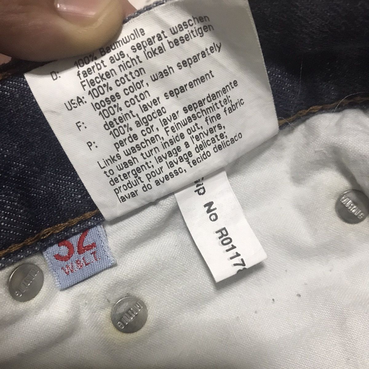 W&LT W&LT Walter Van Beirendonck jeans Size US 32 / EU 48 - 7 Thumbnail