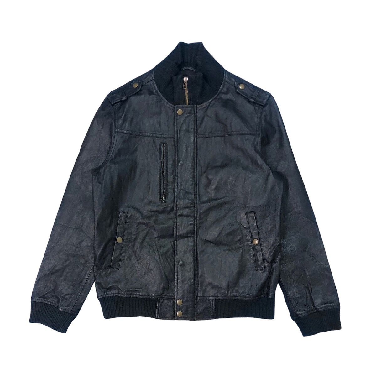 Edwin Biker Leather Jacket