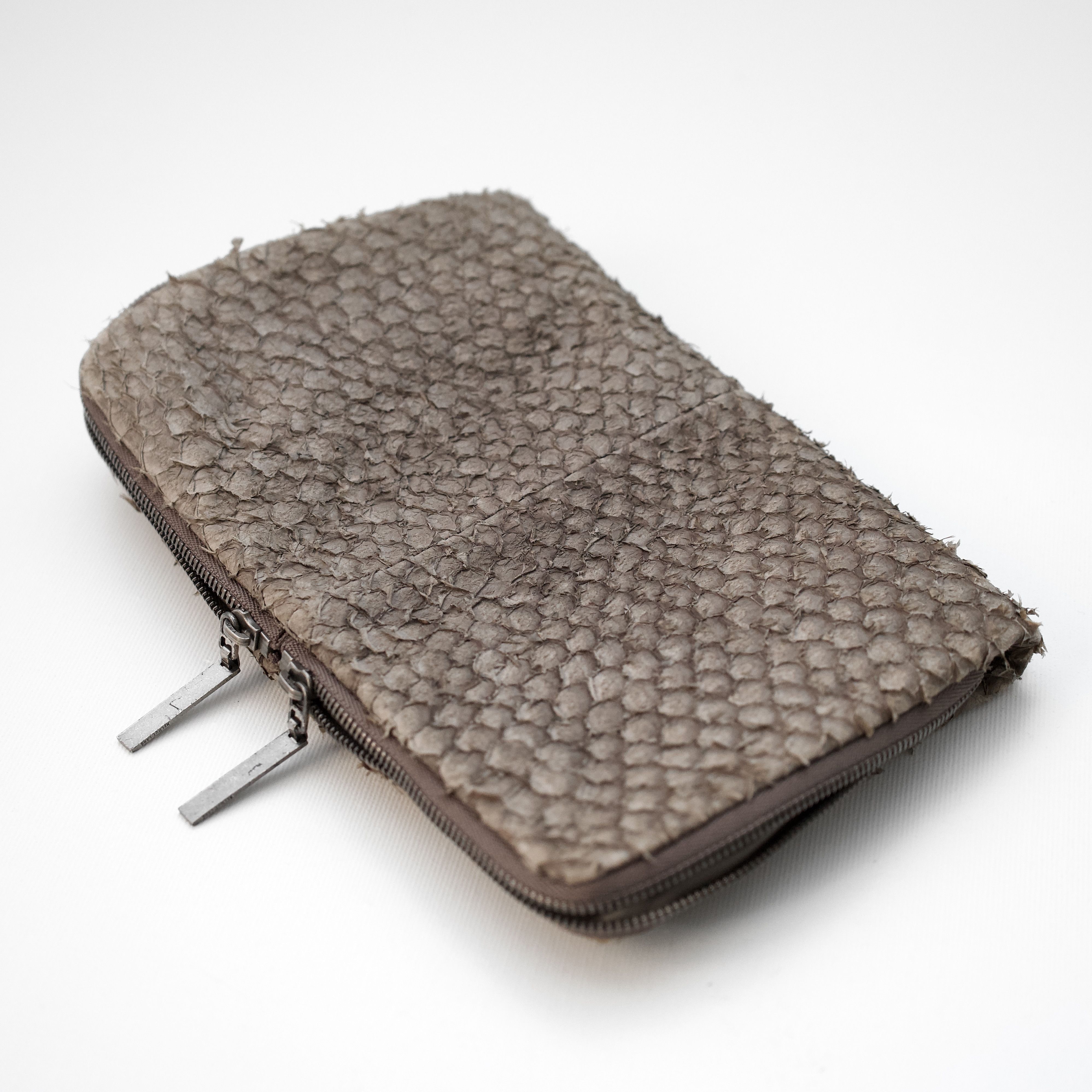 S/S 2011 Fish Skin Zip Clutch