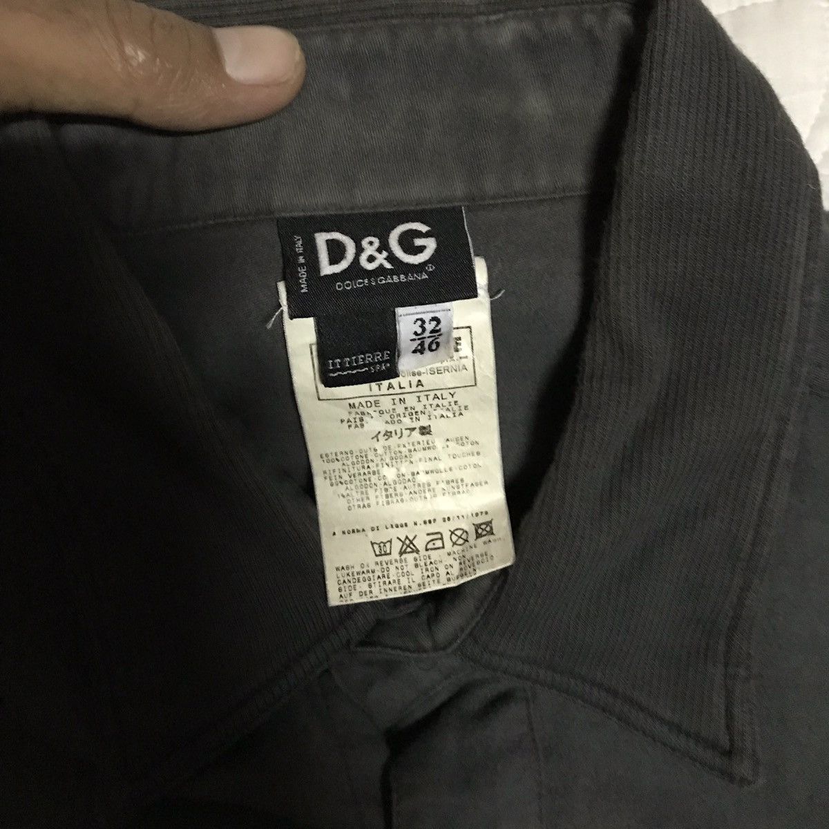 Dolce & Gabbana 🔥FINAL DROP🔥DOLCE & GABBANA EMBROIDERY BIG LOGO LONG Size US S / EU 44-46 / 1 - 5 Thumbnail
