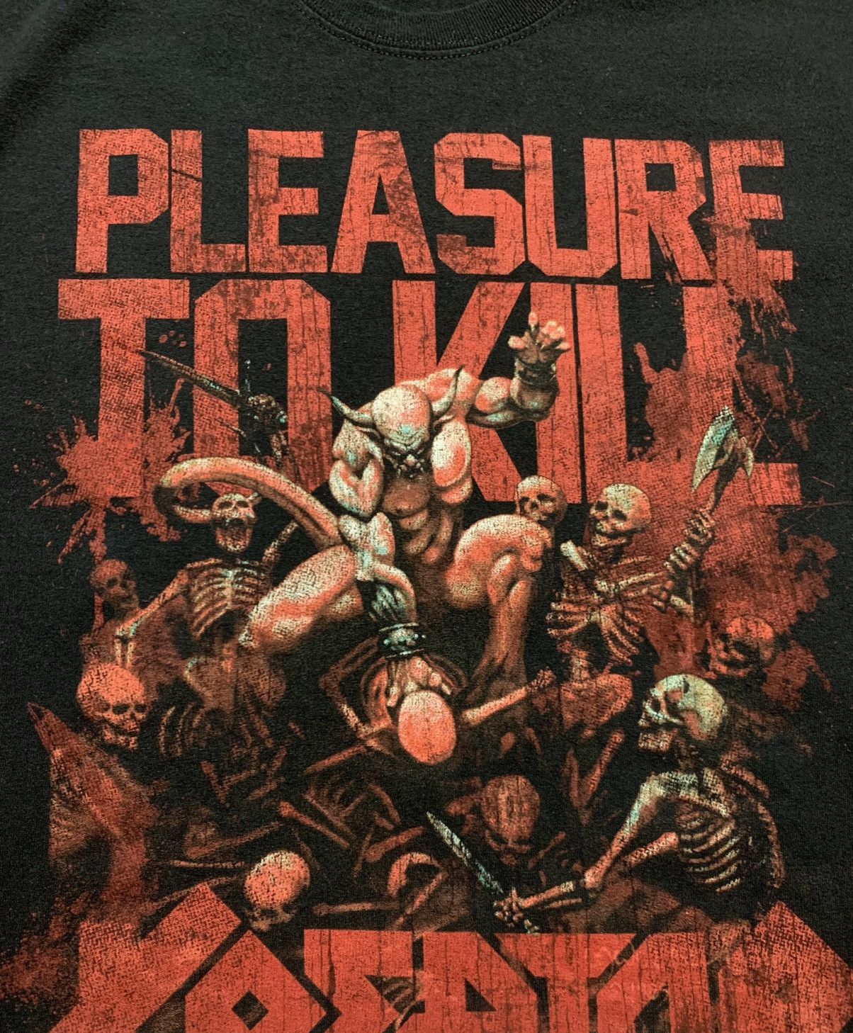 Band Tees KREATOR Pleasure To Kill Vintage T-Shirt Size US M / EU 48-50 / 2 - 4 Thumbnail