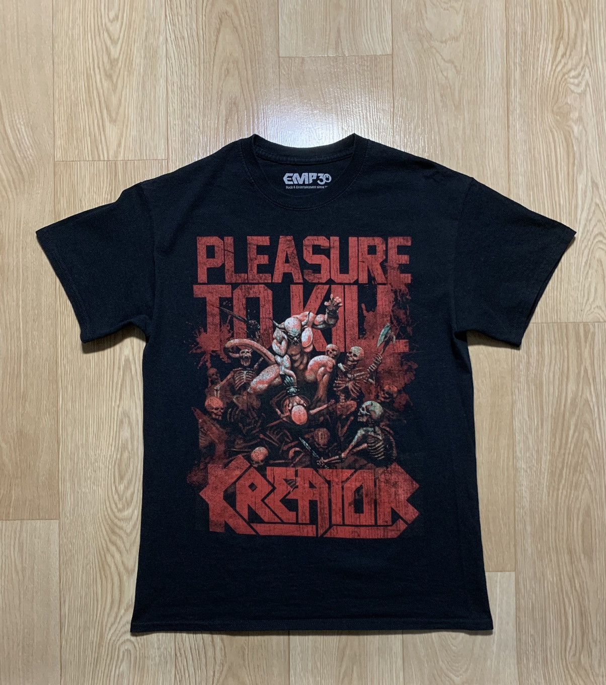 Band Tees KREATOR Pleasure To Kill Vintage T-Shirt Size US M / EU 48-50 / 2 - 1 Thumbnail