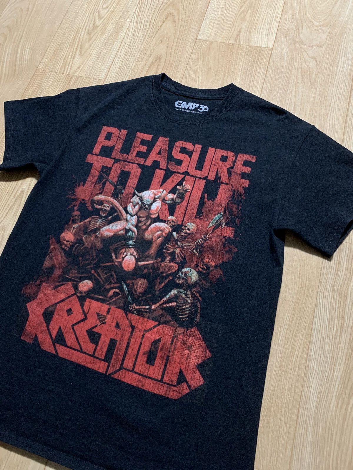 Band Tees KREATOR Pleasure To Kill Vintage T-Shirt Size US M / EU 48-50 / 2 - 2 Thumbnail