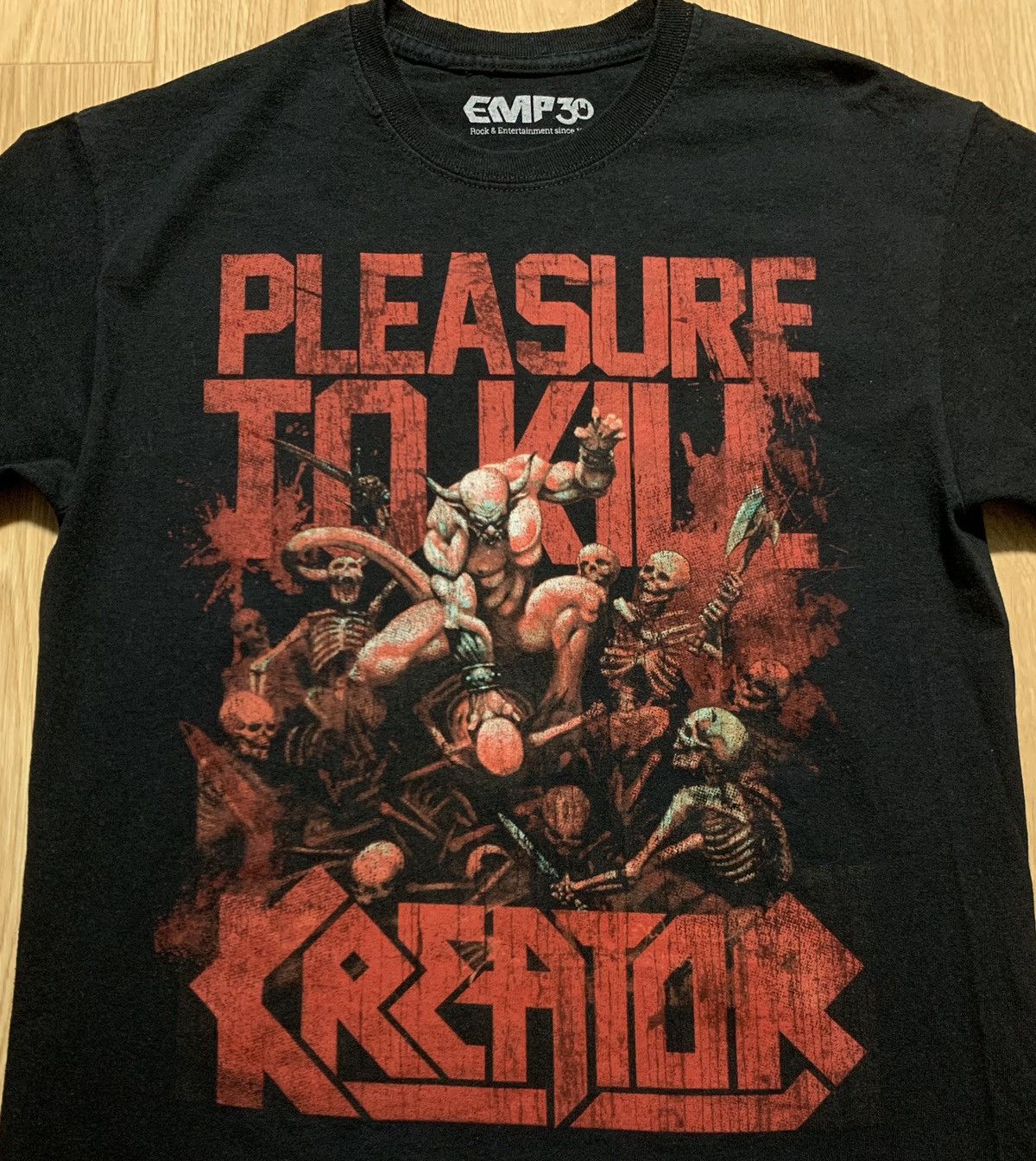 Band Tees KREATOR Pleasure To Kill Vintage T-Shirt Size US M / EU 48-50 / 2 - 3 Thumbnail