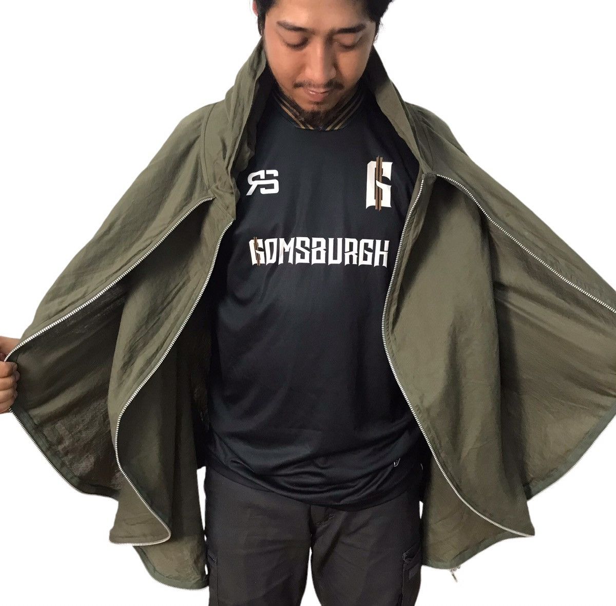 Japanese Brand × gomme Gomme Homme Yohji Yamamoto Bat Fly Jacket Size US M / EU 48-50 / 2 - 3 Thumbnail