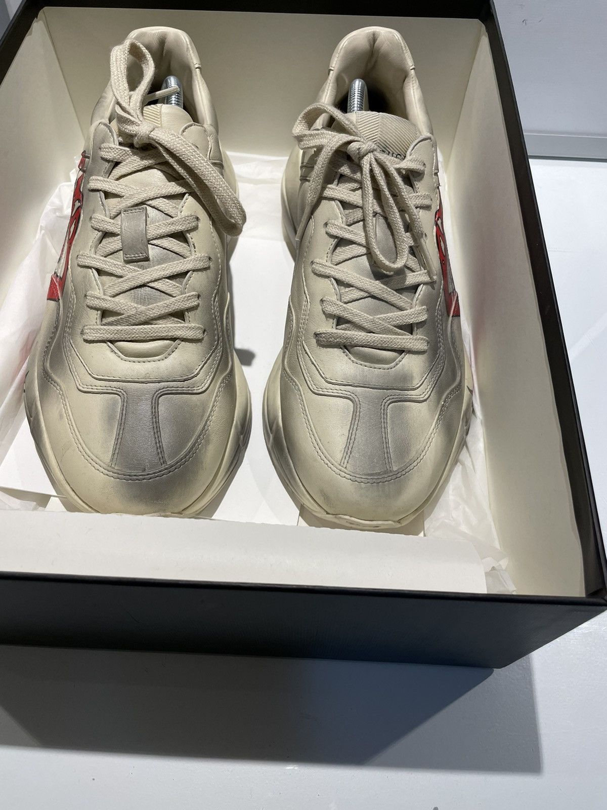 Gucci Gucci “Rhyton” sneakers with mouth Size US 9 / EU 42 - 4 Thumbnail