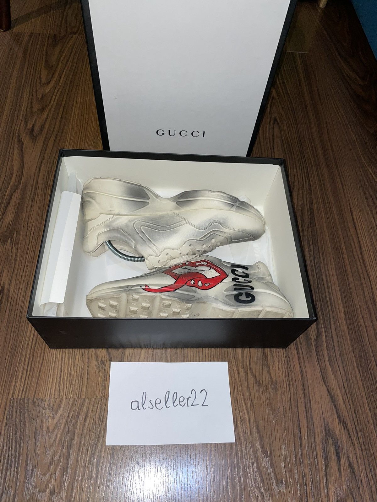 Gucci Gucci “Rhyton” sneakers with mouth Size US 9 / EU 42 - 2 Thumbnail