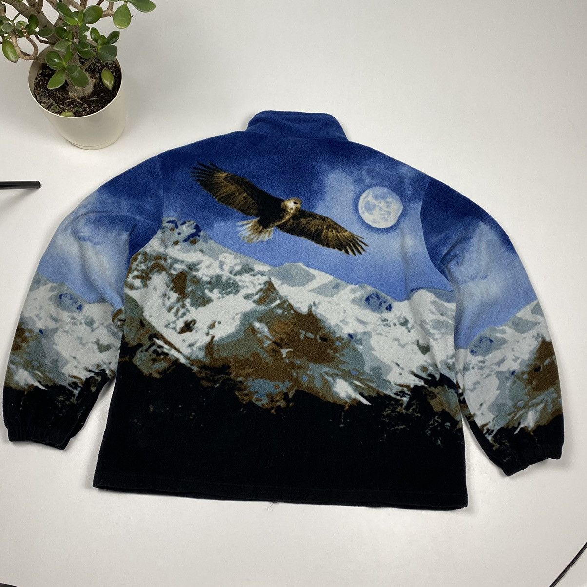 Coloured oversized fleece
