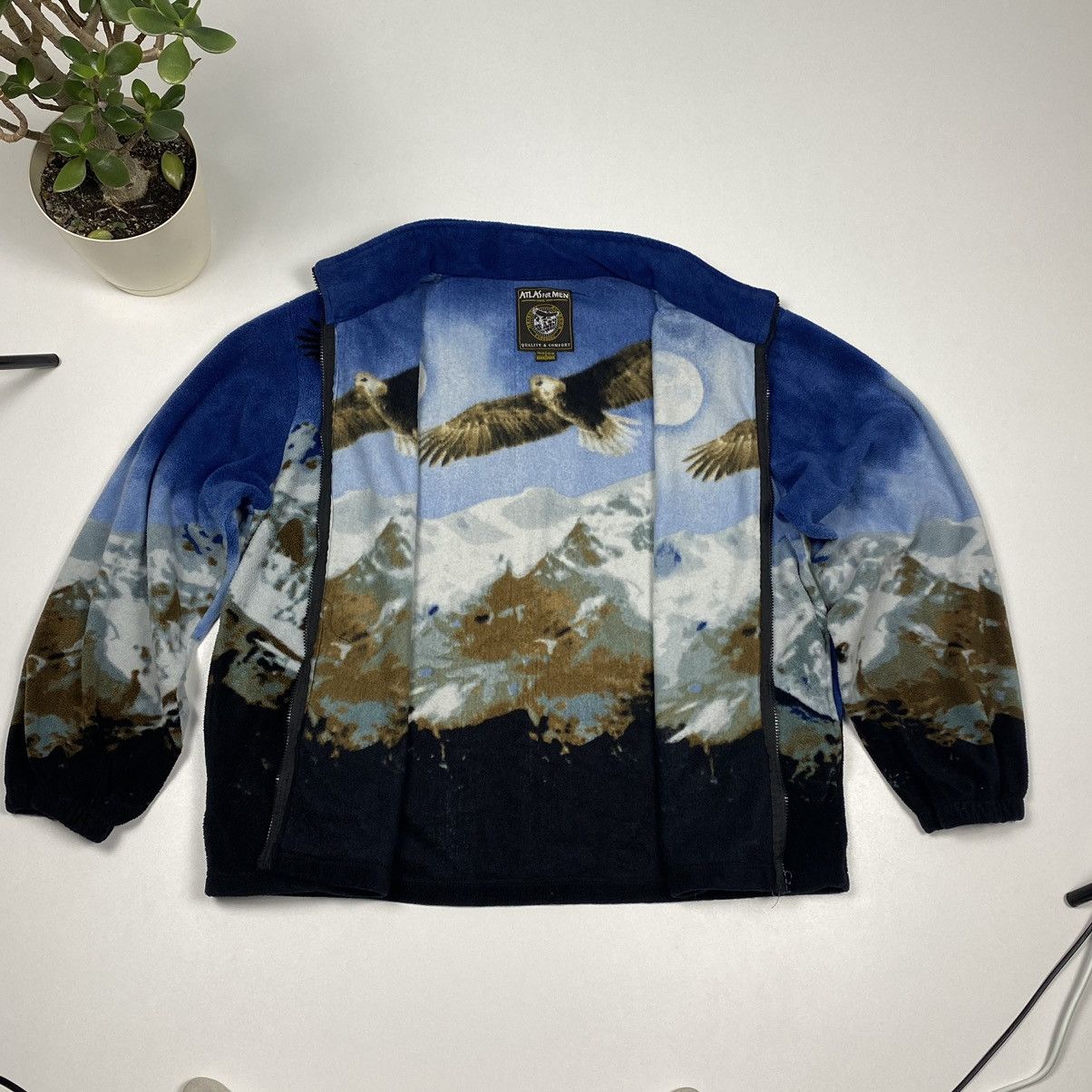 Coloured oversized fleece