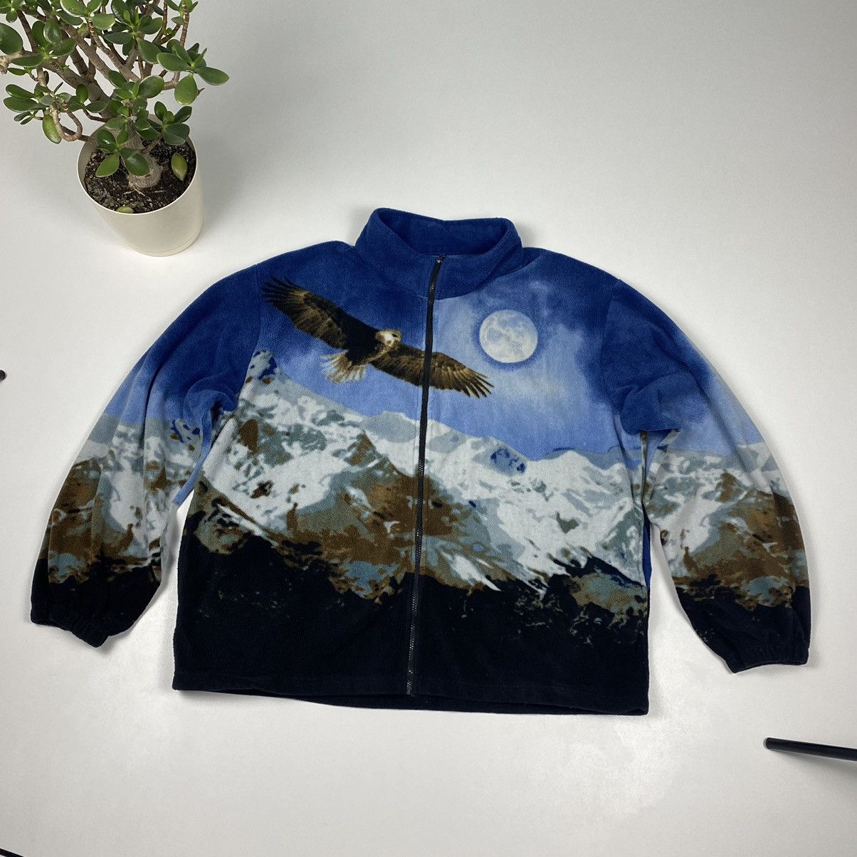 Coloured oversized fleece