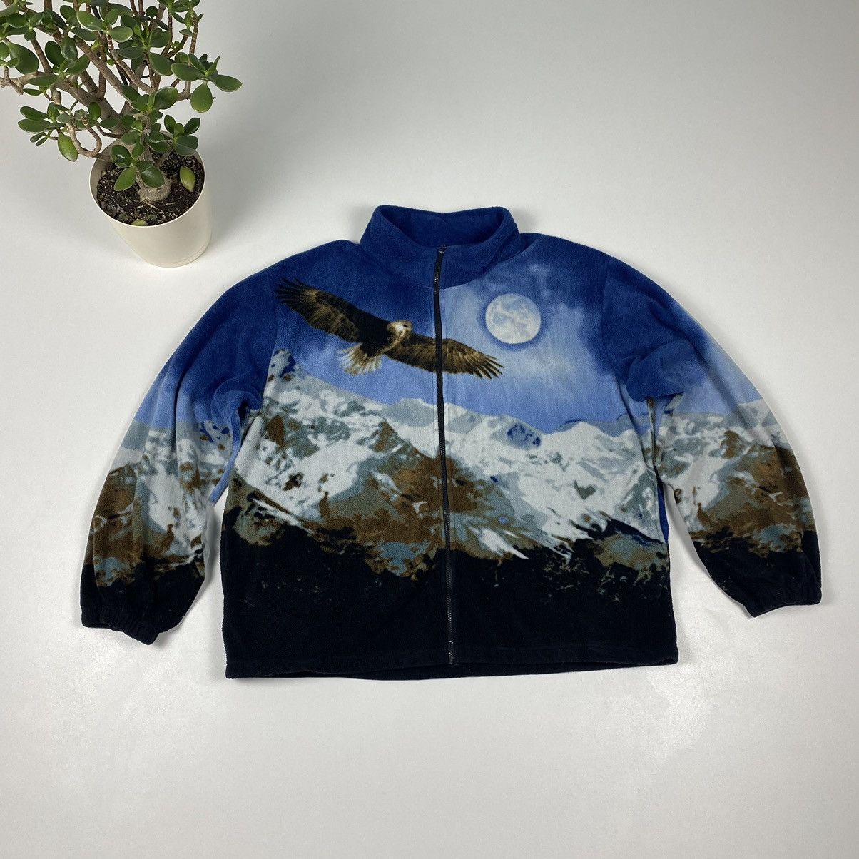 Coloured oversized fleece