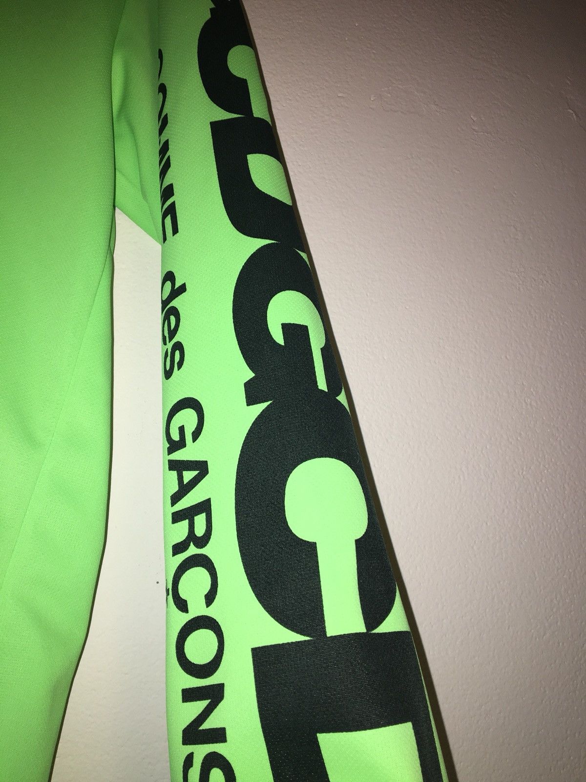 Cdg neon long sleeve best sale