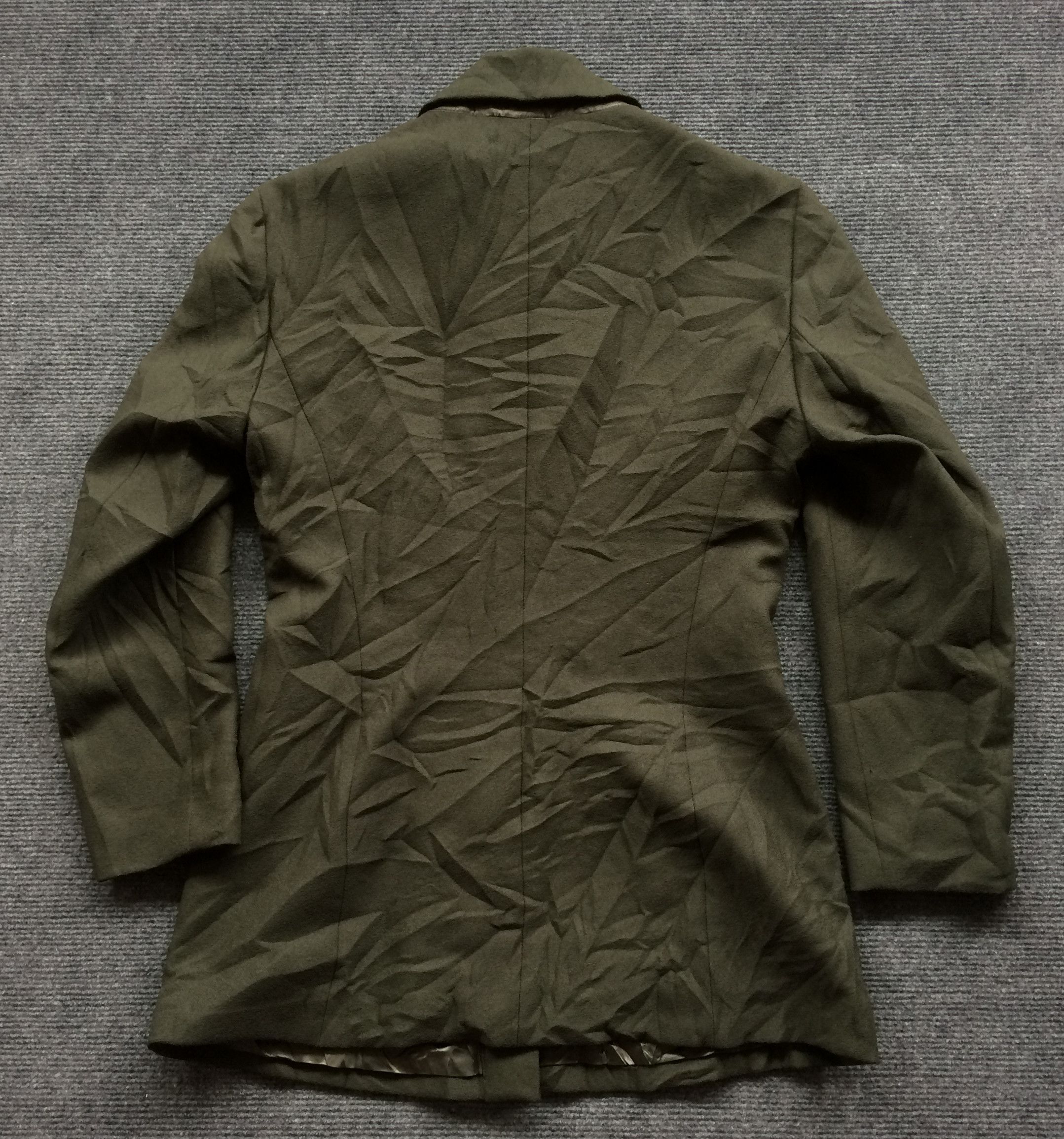 Versace Jeans Couture × Vintage Vtg Versace Jeans Couture 90s 80s Coat Jacket Button Down Size US XS / EU 42 / 0 - 7 Thumbnail