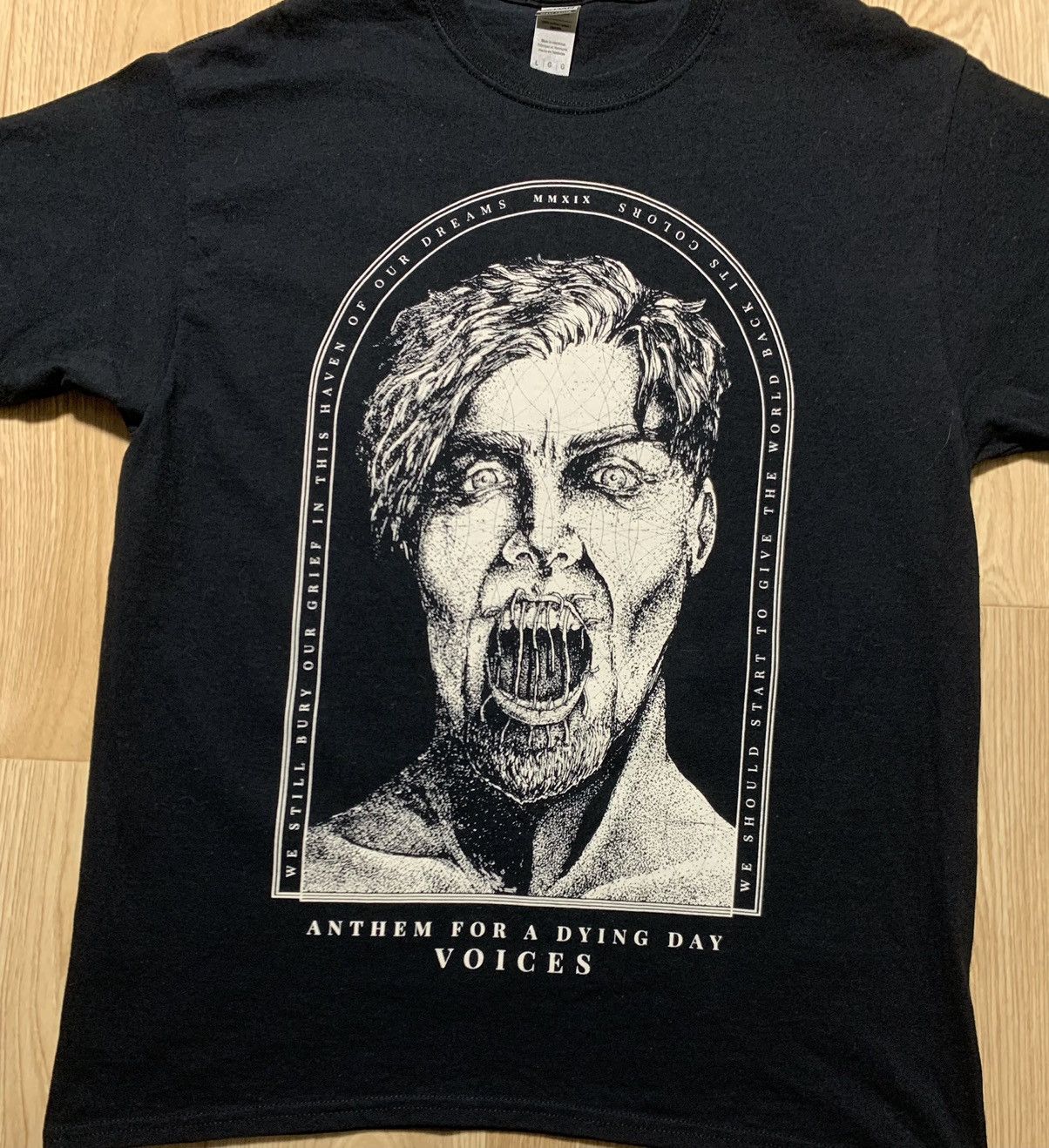 Band Tees VOICES Anthem For A Dying Day T-Shirt Size US L / EU 52-54 / 3 - 3 Thumbnail
