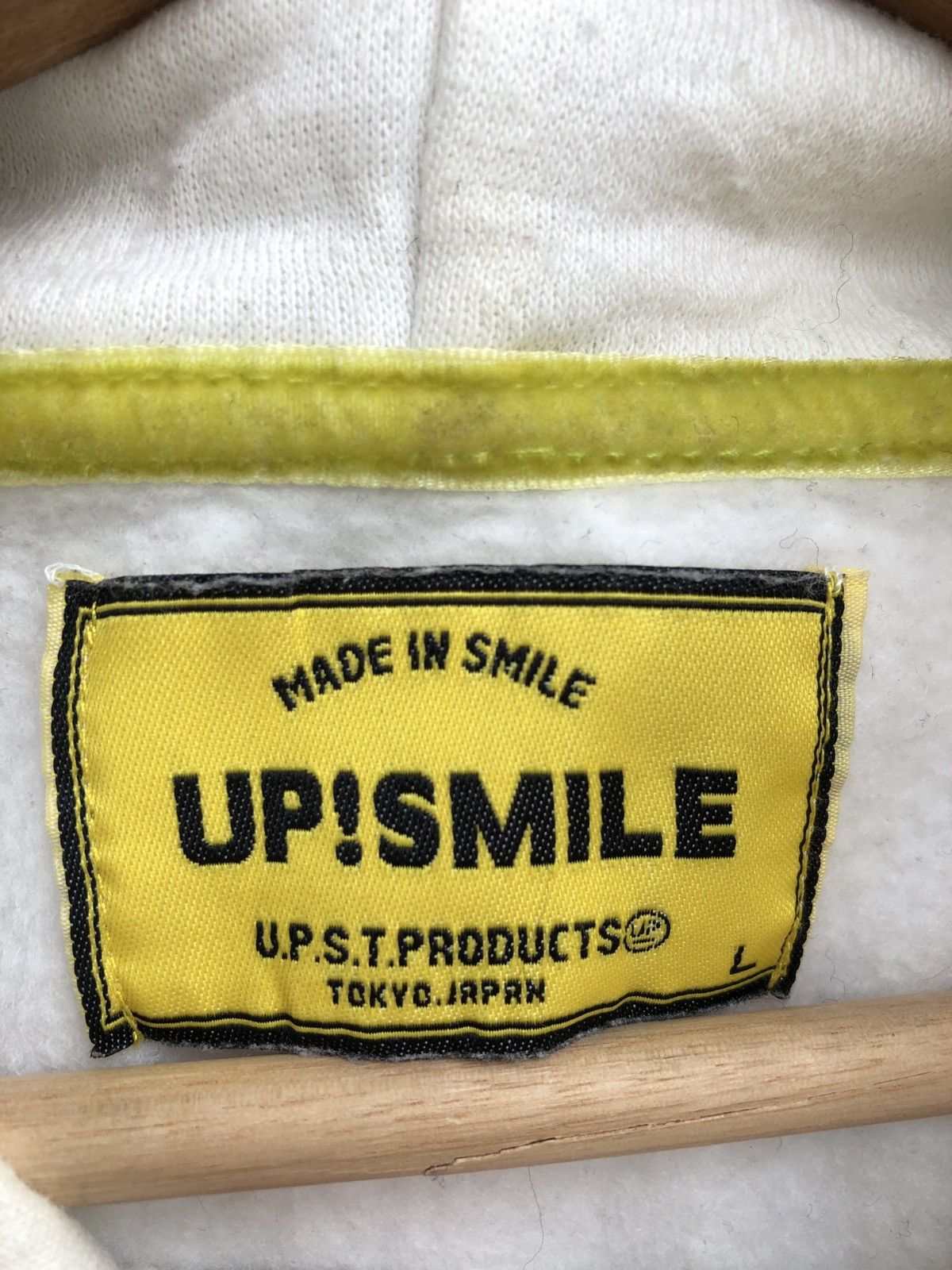 Japanese Brand × Vintage Vintage Upsmiles Hoodies Size US L / EU 52-54 / 3 - 8 Thumbnail
