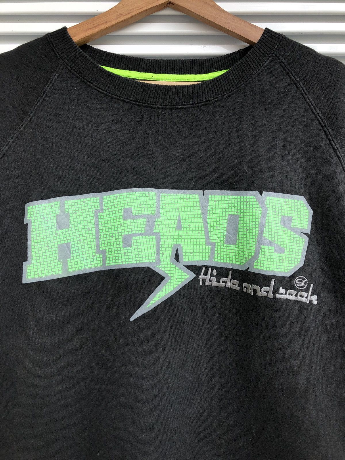 Japanese Brand × Vintage Vintage Heads Hide & Seek Crewneck/ Wtaps StussyBape Size US XL / EU 56 / 4 - 3 Thumbnail