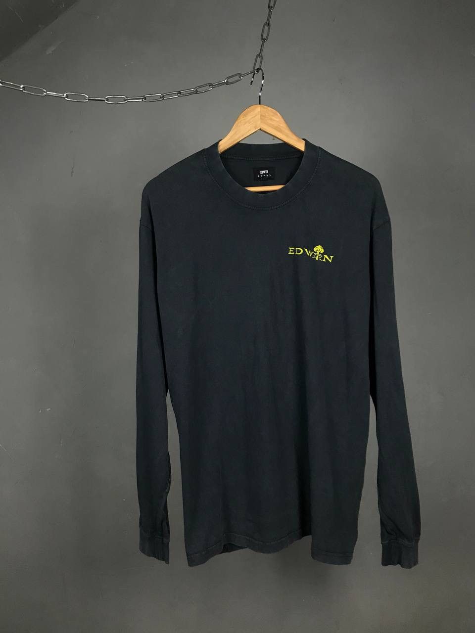 Edwin Edwin Japanese brand streetwear garment died longsleeve Size US M / EU 48-50 / 2 - 1 Thumbnail