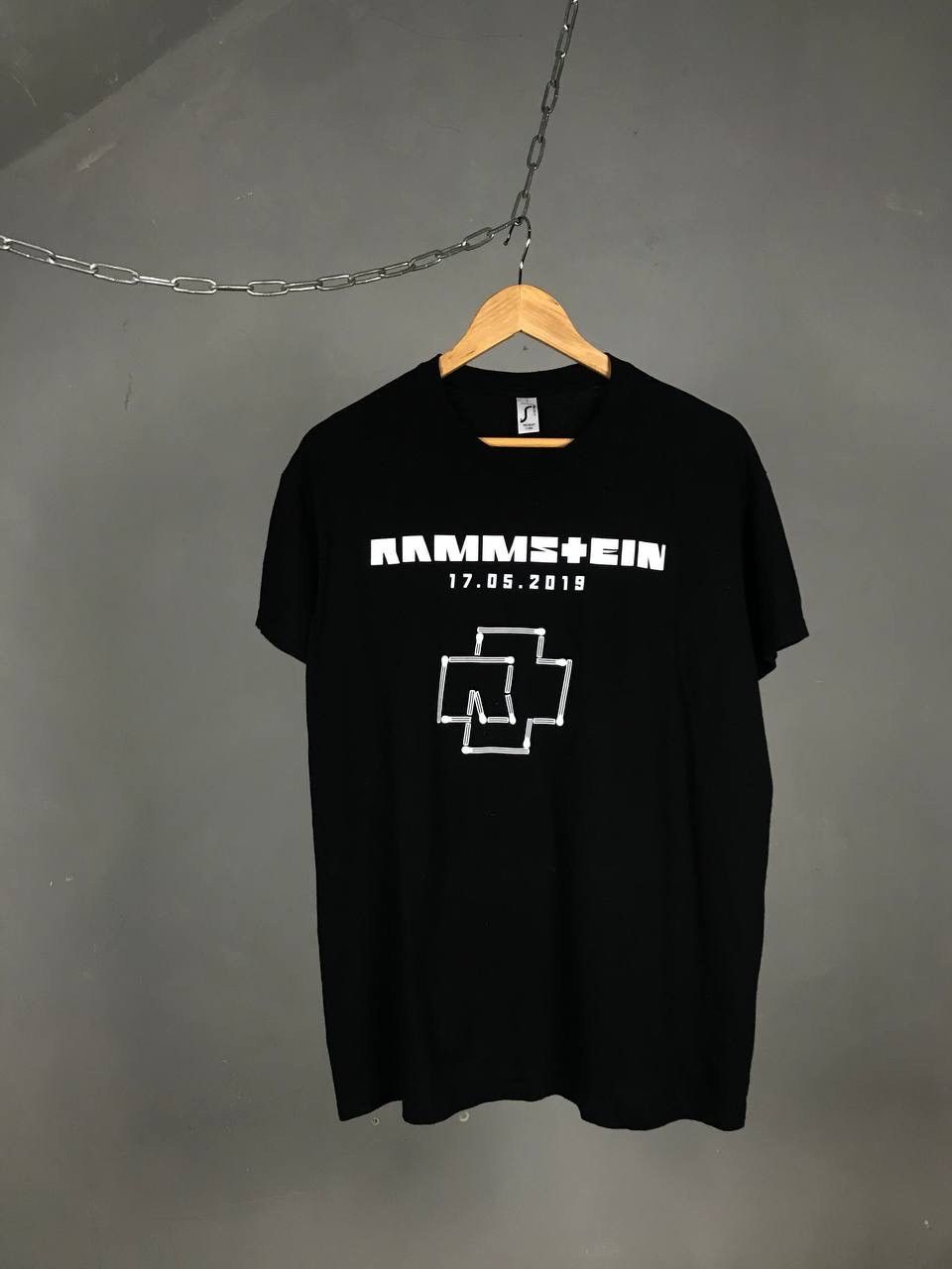 Band Tees Rammstein vintage rock band tee Size US L / EU 52-54 / 3 - 1 Thumbnail