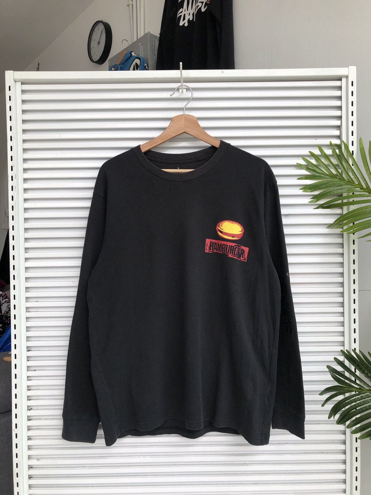 Andy Warhol Vintage Andy Warhol Hamburger Longsleeves Size US L / EU 52-54 / 3 - 1 Thumbnail