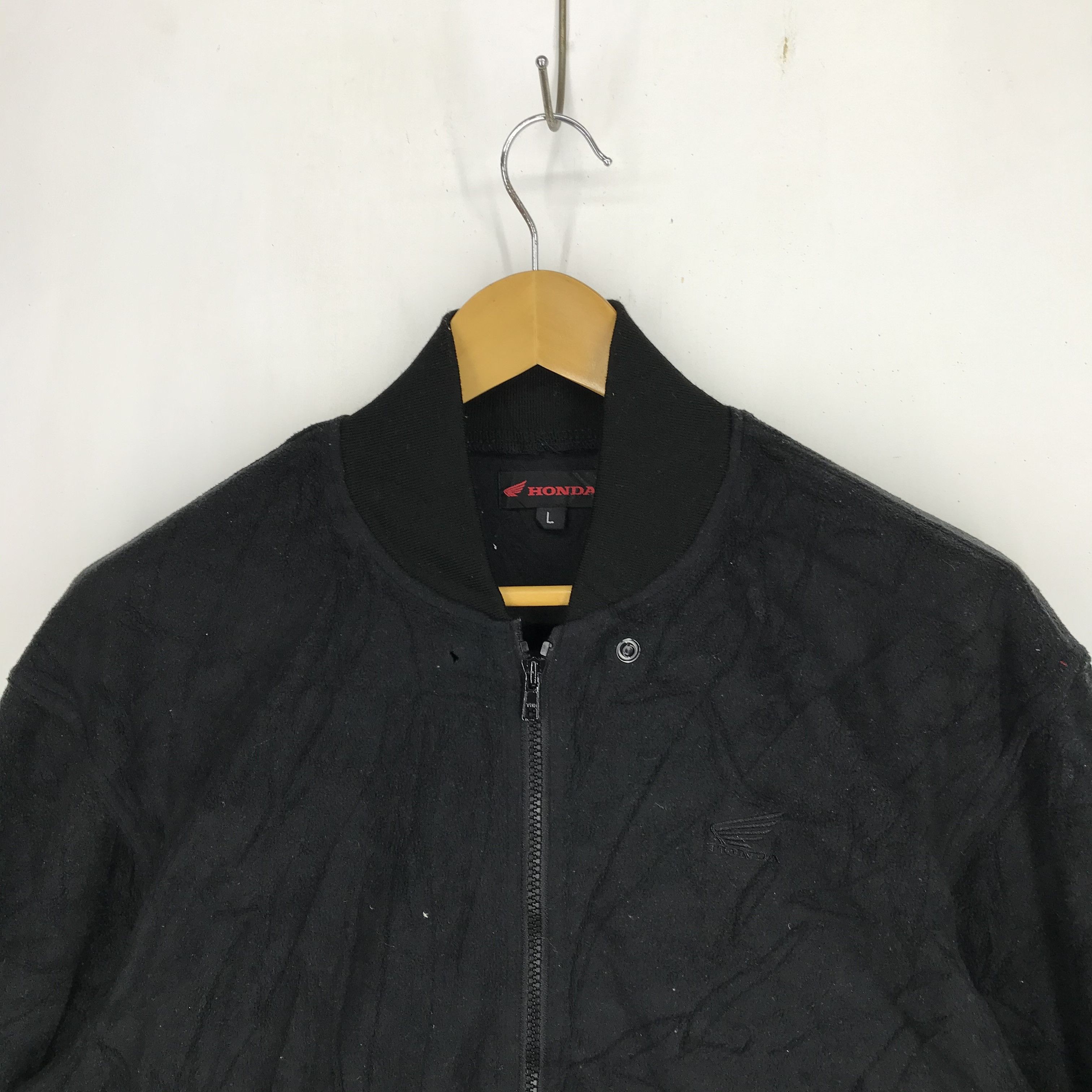Honda HONDA Zipper Fleece Jacket #2405-81 Size US M / EU 48-50 / 2 - 2 Thumbnail