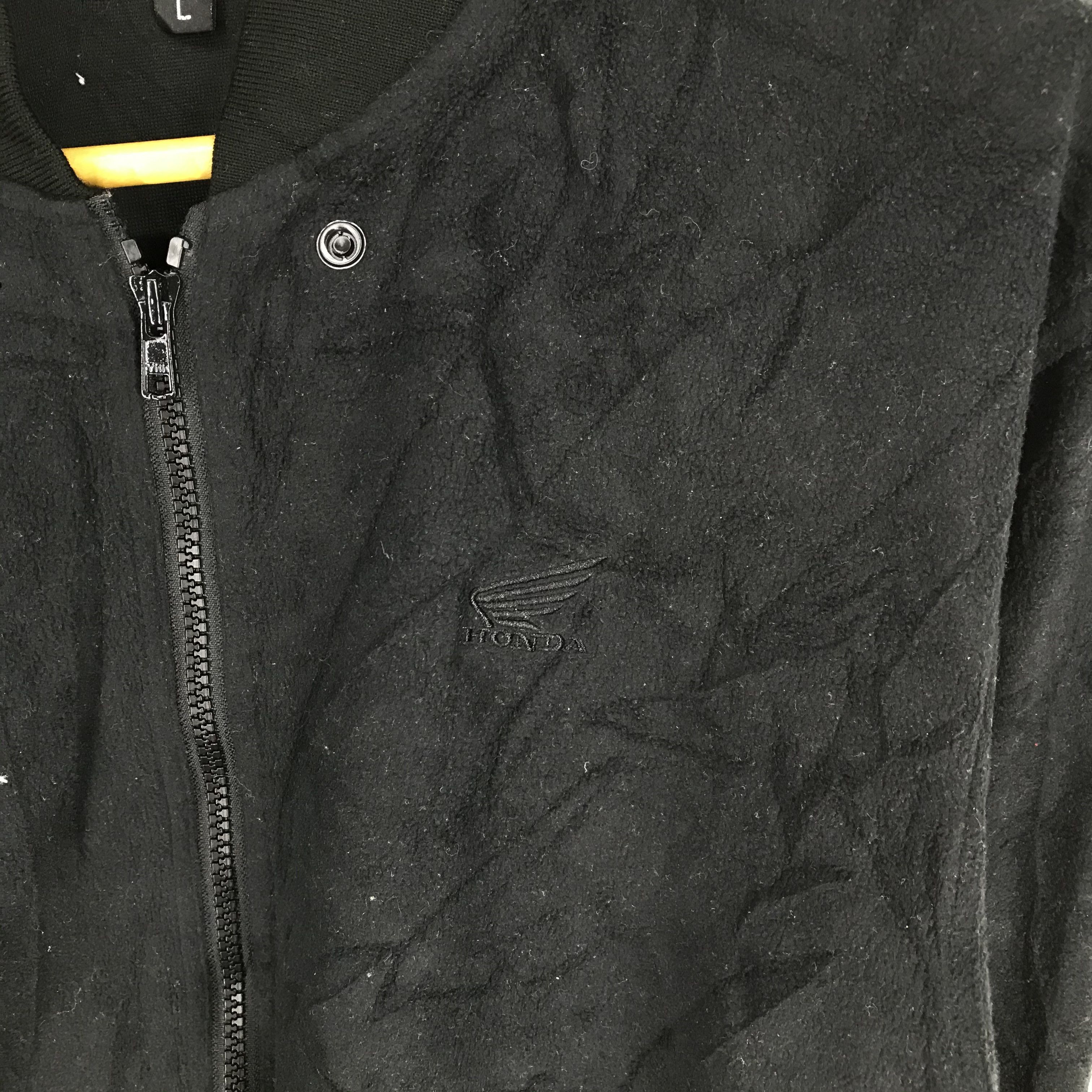 Honda HONDA Zipper Fleece Jacket #2405-81 Size US M / EU 48-50 / 2 - 4 Thumbnail