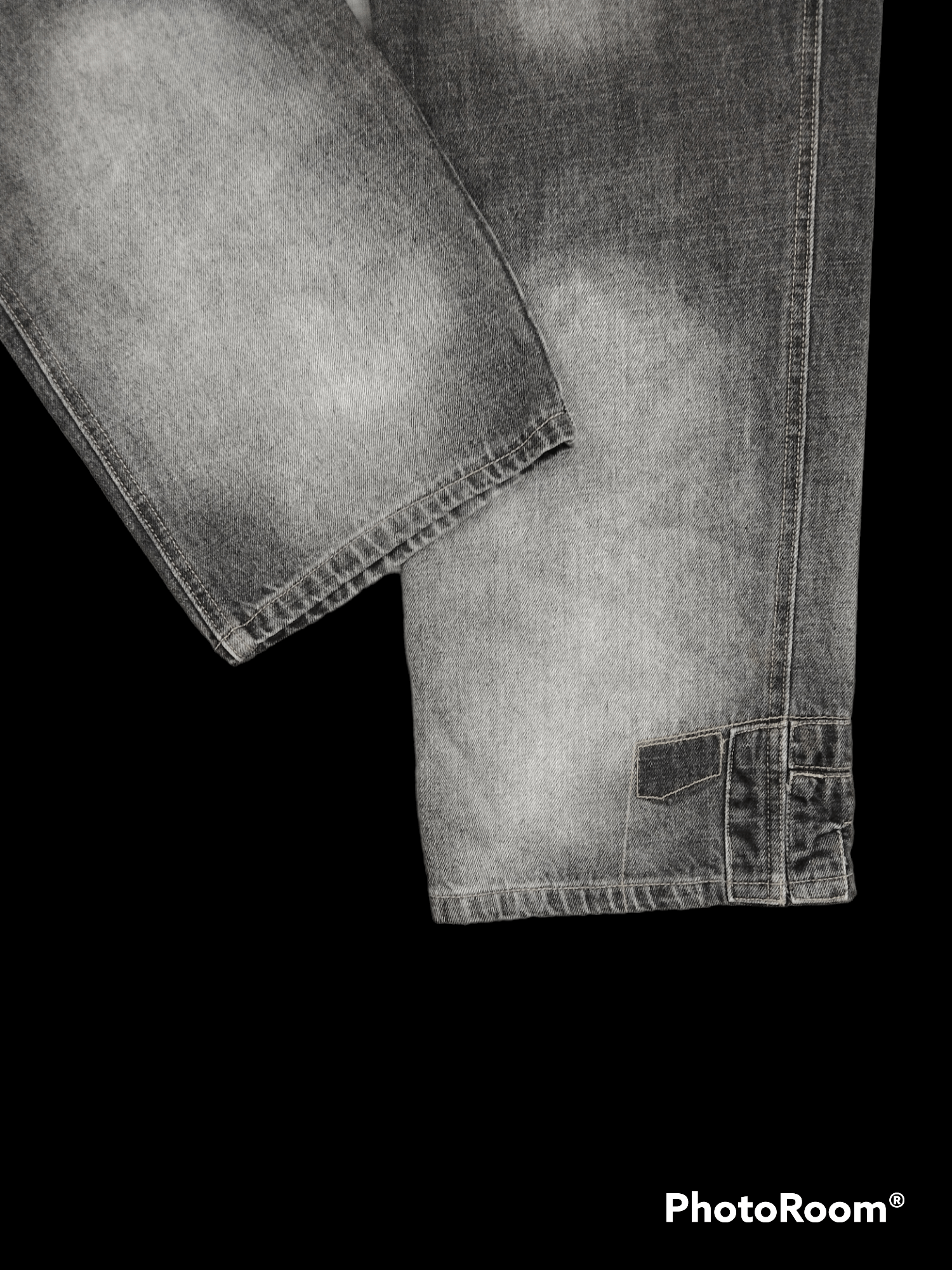 Cartoon Network WIDE PANTS DISTRESSED WILE E COYOTE LOONEY TUNES DENIM PANTS Size US 32 / EU 48 - 5 Thumbnail