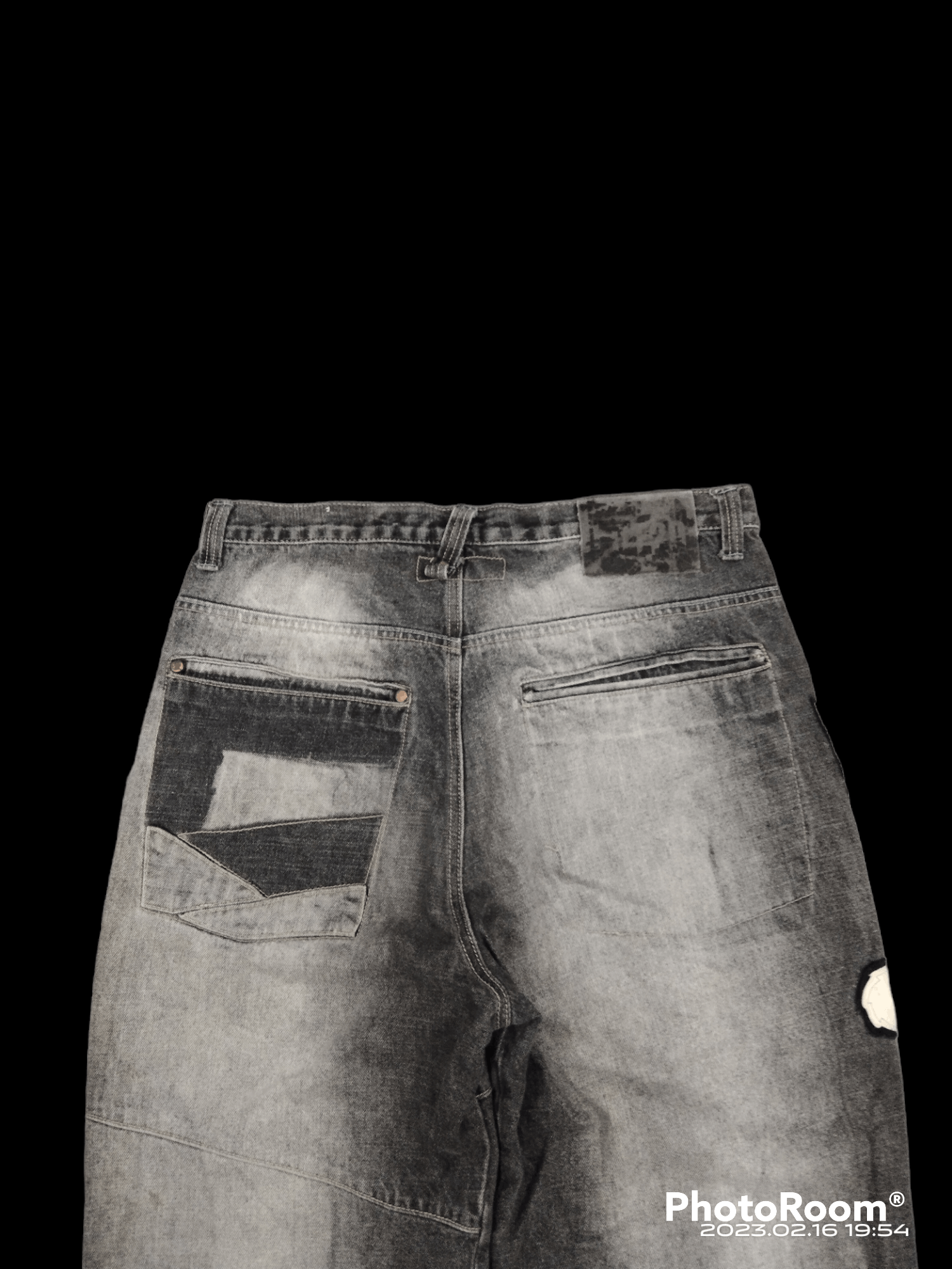 Cartoon Network WIDE PANTS DISTRESSED WILE E COYOTE LOONEY TUNES DENIM PANTS Size US 32 / EU 48 - 4 Thumbnail