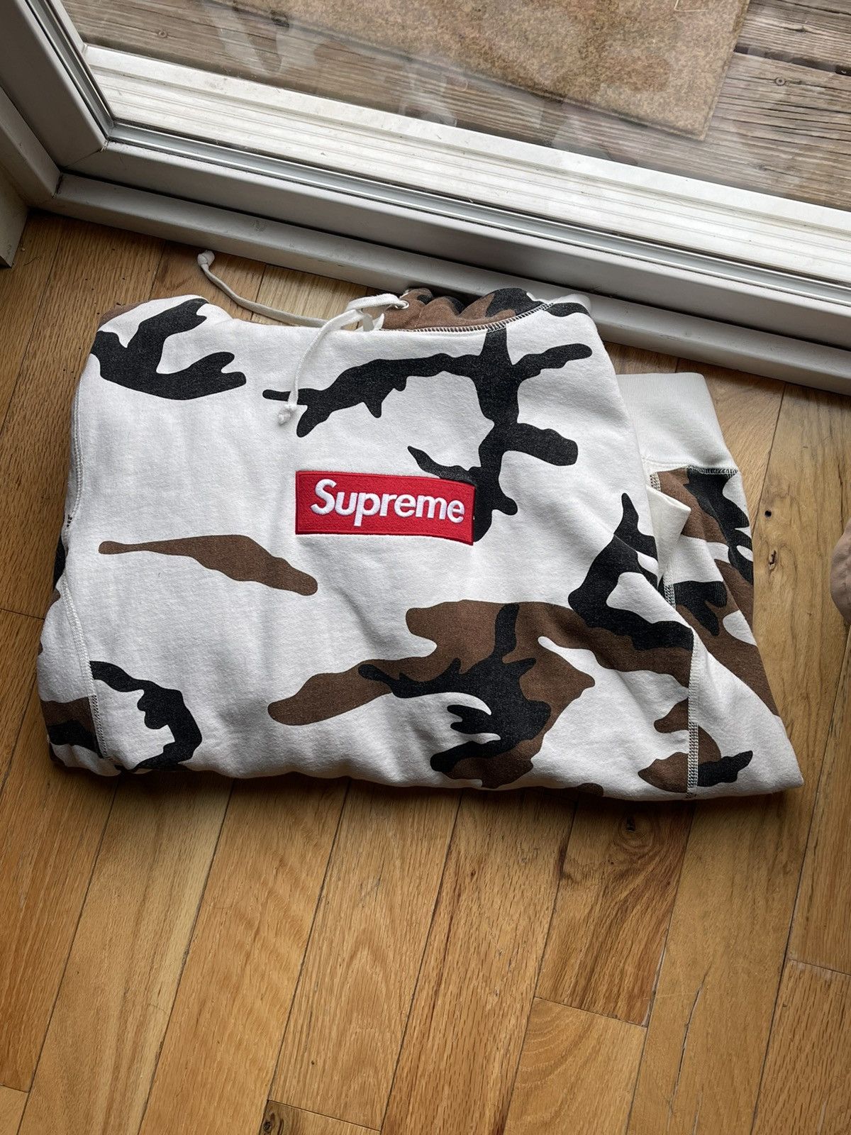 Supreme Supreme Cow Camo Bogo Hoodie Grailed