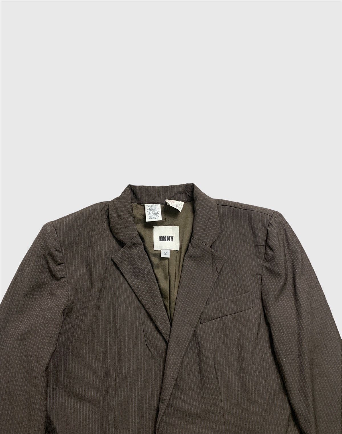 DKNY × Vintage Vintage DKNY Casual Blazer Size XS / US 0-2 / IT 36-38 - 4 Thumbnail