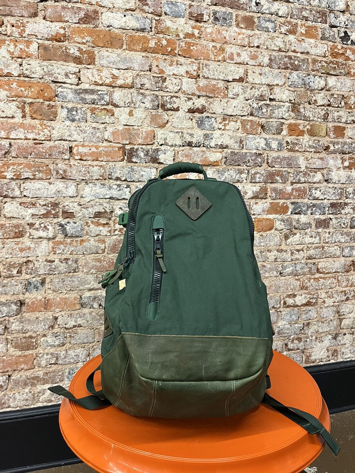 Visvim Visvim Green Corduroy Backpack | Grailed