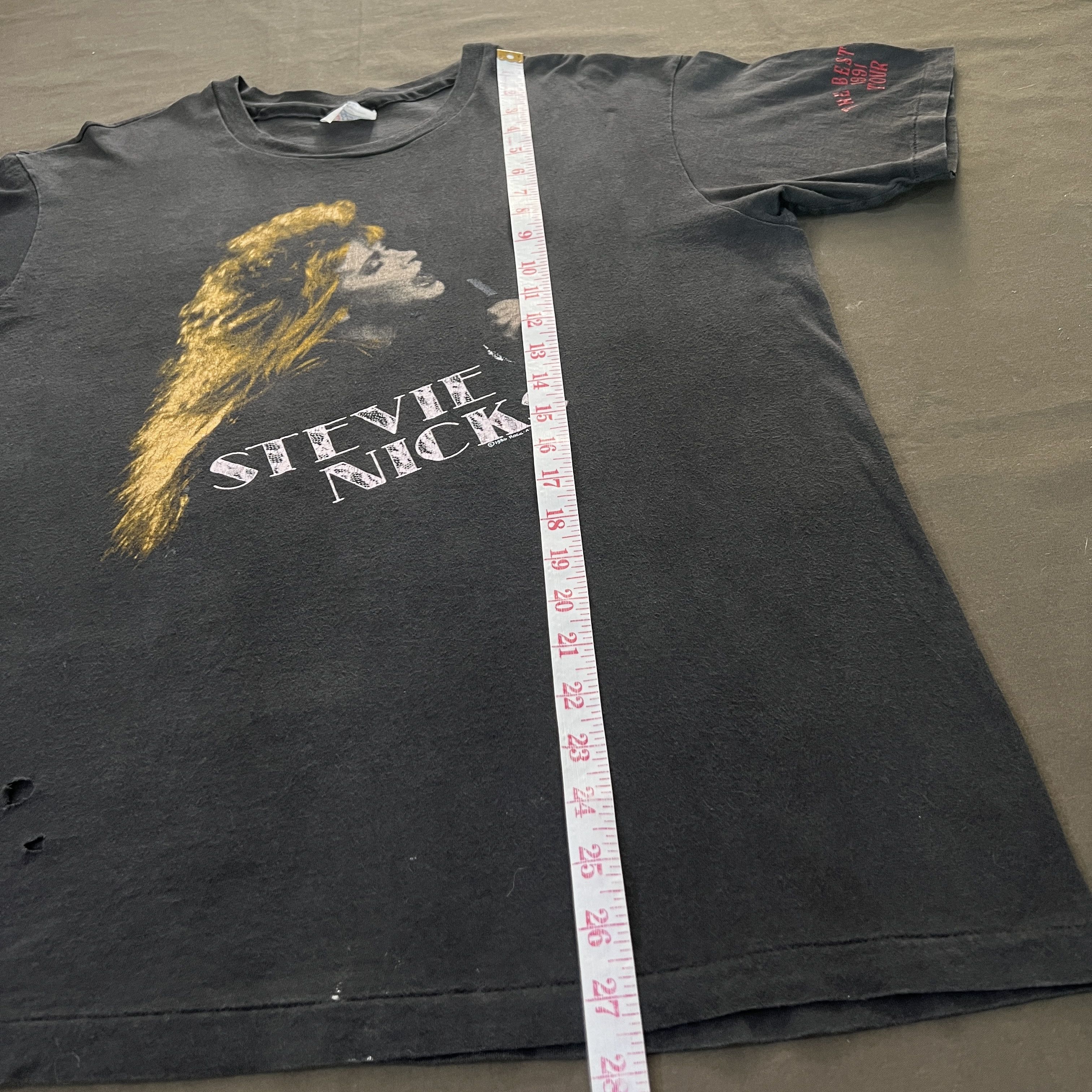 Band Tees × Vintage Vintage 1986 and 1991Stevie Nicks Rock A Little Tour Tee Size US L / EU 52-54 / 3 - 13 Thumbnail