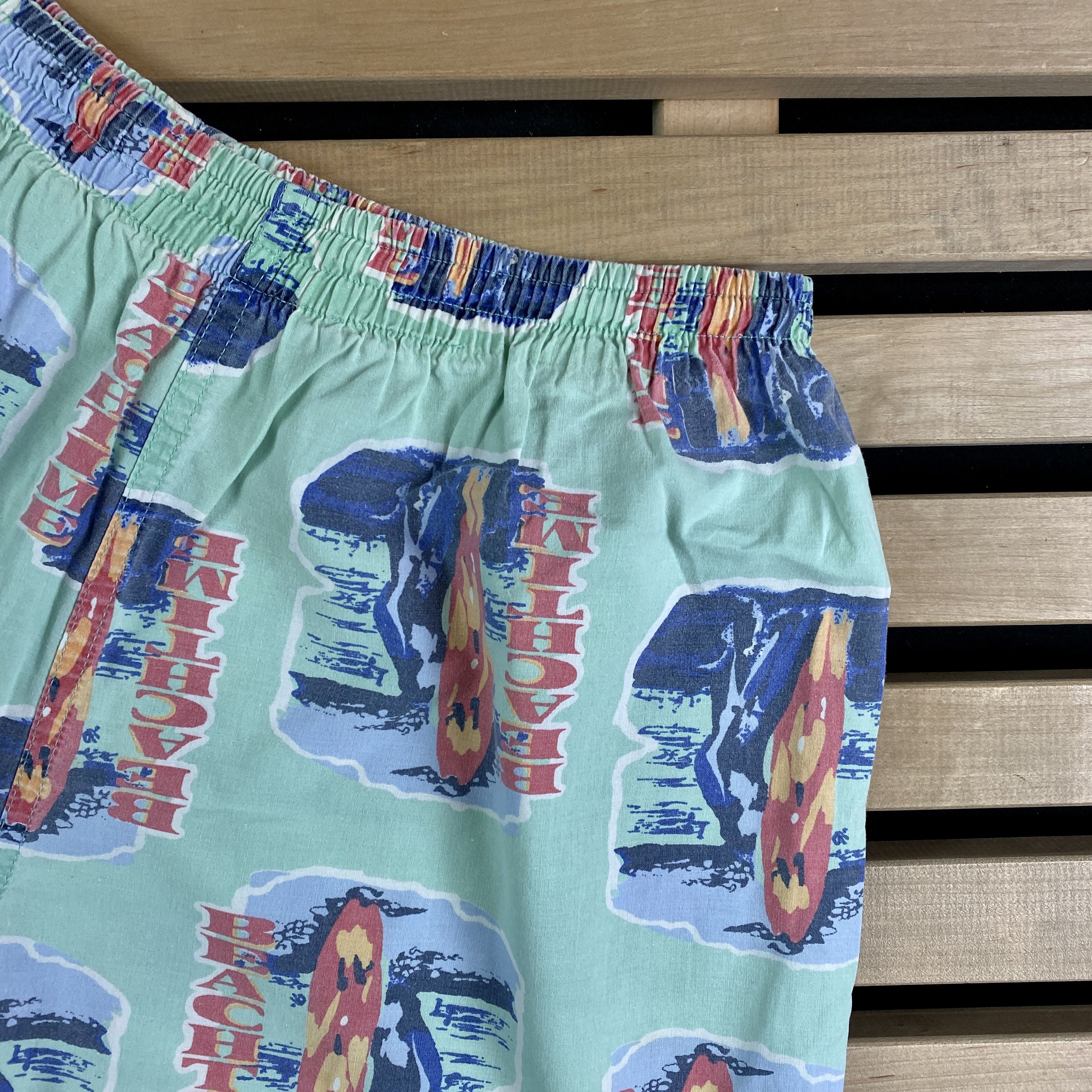 Vintage Mens Vintage Shorts Beach Time Size S Size US 30 / EU 46 - 2 Thumbnail