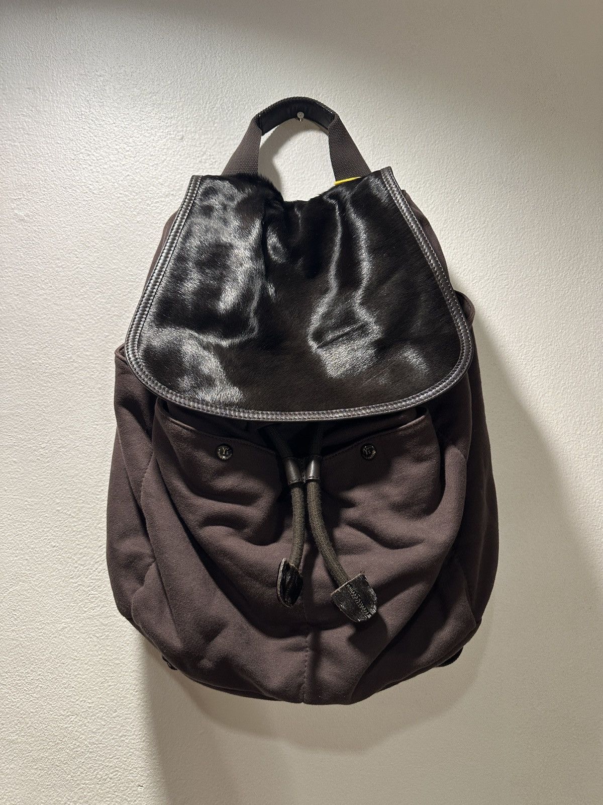 Mandarina Duck Y's X Mandarina FW07 Phelt Backpack Size ONE SIZE - 1 Thumbnail