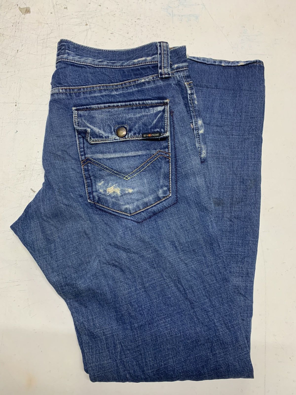Energie Energy Kirk Jean session worn out & distressed Size US 34 / EU 50 - 13 Thumbnail