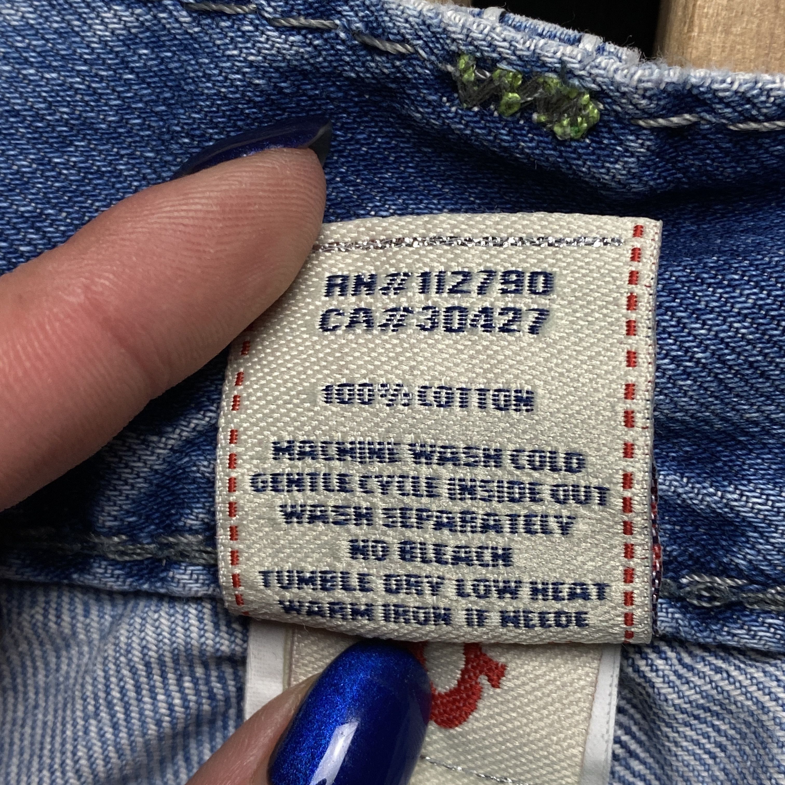 True Religion Mens Jeans Denim True Religion Size 38 Size US 38 / EU 54 - 7 Thumbnail