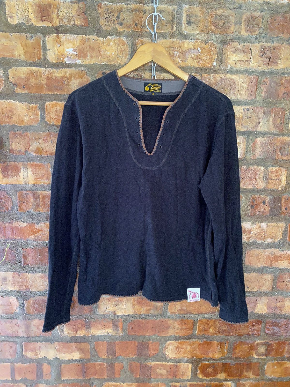 Sugar Cane Vtg Indian by TOYO enterprise poem hem knit Size US M / EU 48-50 / 2 - 5 Thumbnail