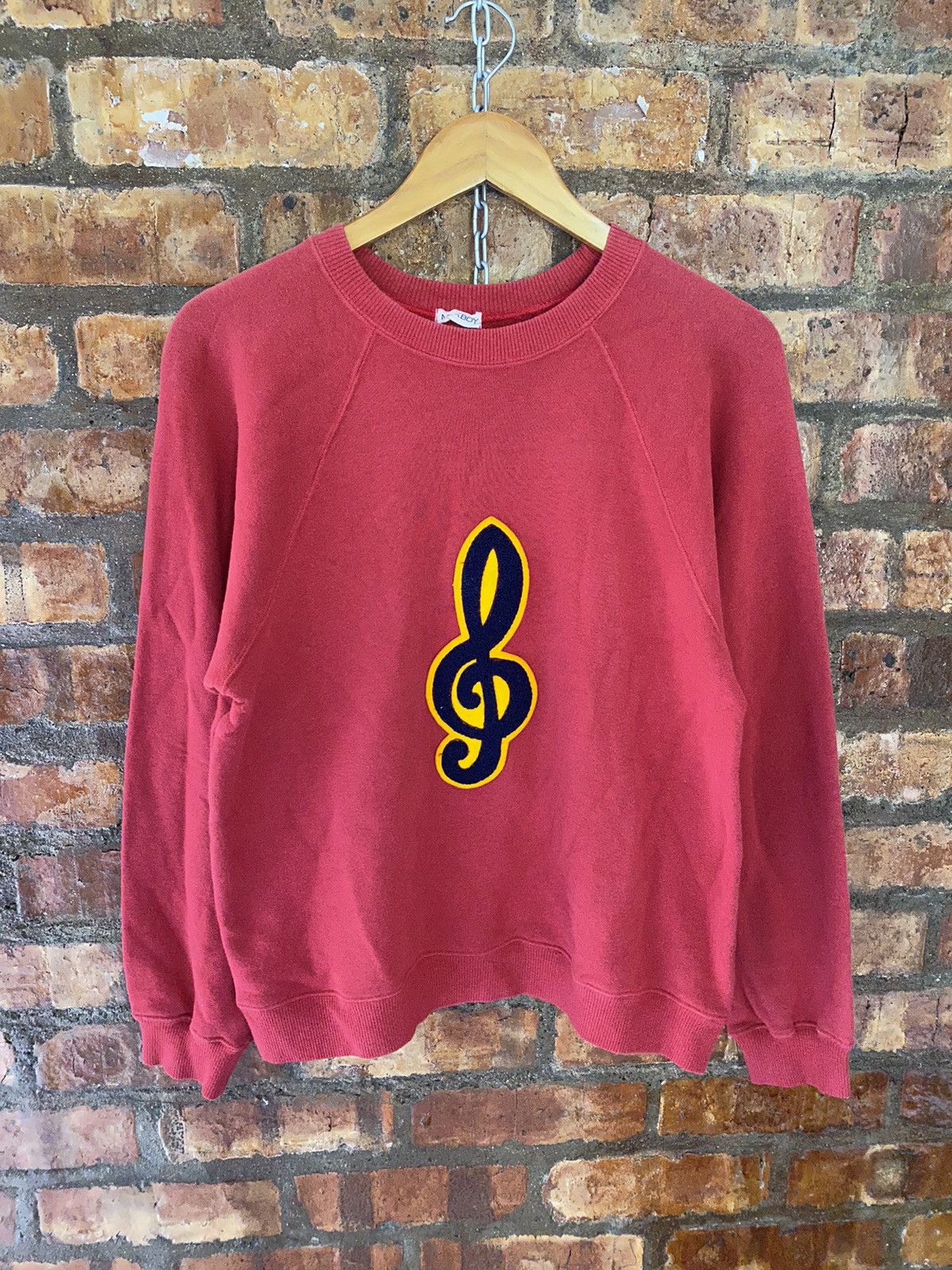 Japanese Brand 90s MILKBOY musical note patch embroidered logo Size US M / EU 48-50 / 2 - 3 Thumbnail