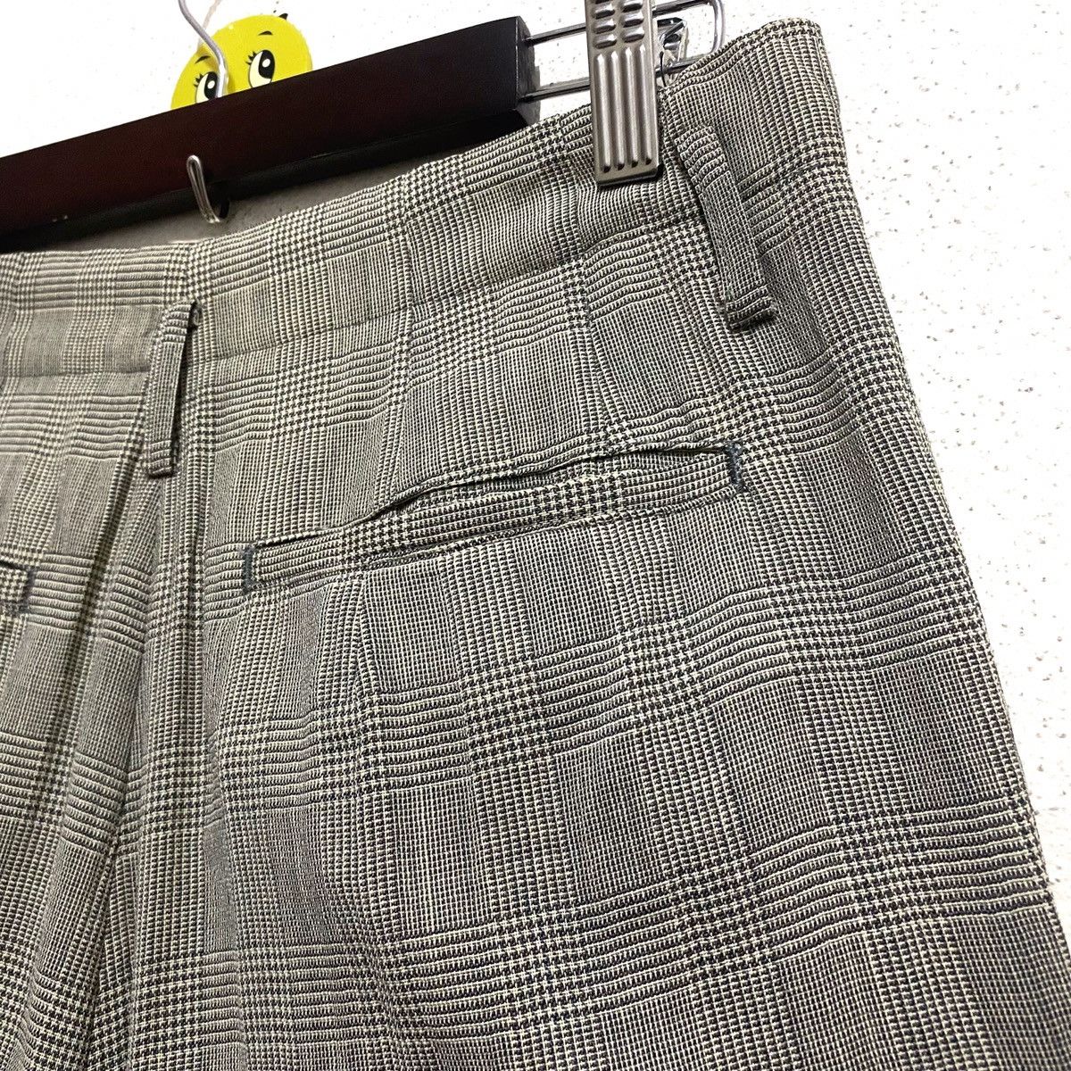 Comme des Garcons × Vintage Vtg AD92 COMME des GARÇONS homme Pants Tartan high waist Size US 28 / EU 44 - 7 Thumbnail