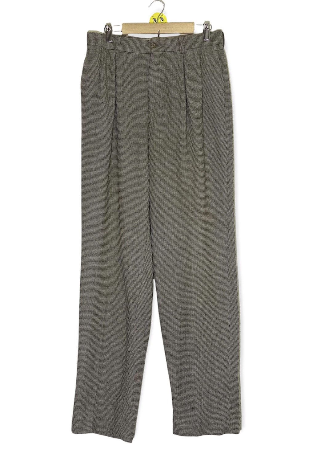 Comme des Garcons × Vintage Vtg AD92 COMME des GARÇONS homme Pants Tartan high waist Size US 28 / EU 44 - 1 Thumbnail
