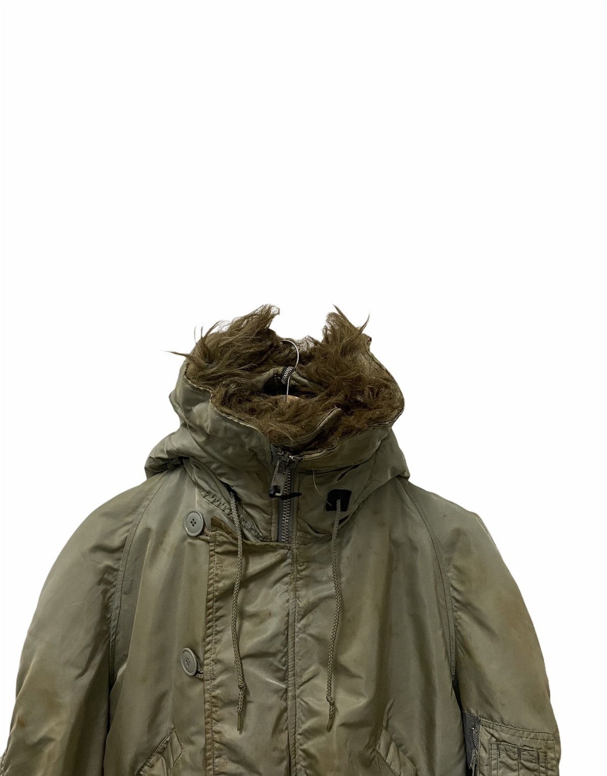 Alpha Industries RARE‼️Vintage Alpha Industries Military Flight Jacket Size US L / EU 52-54 / 3 - 4 Thumbnail