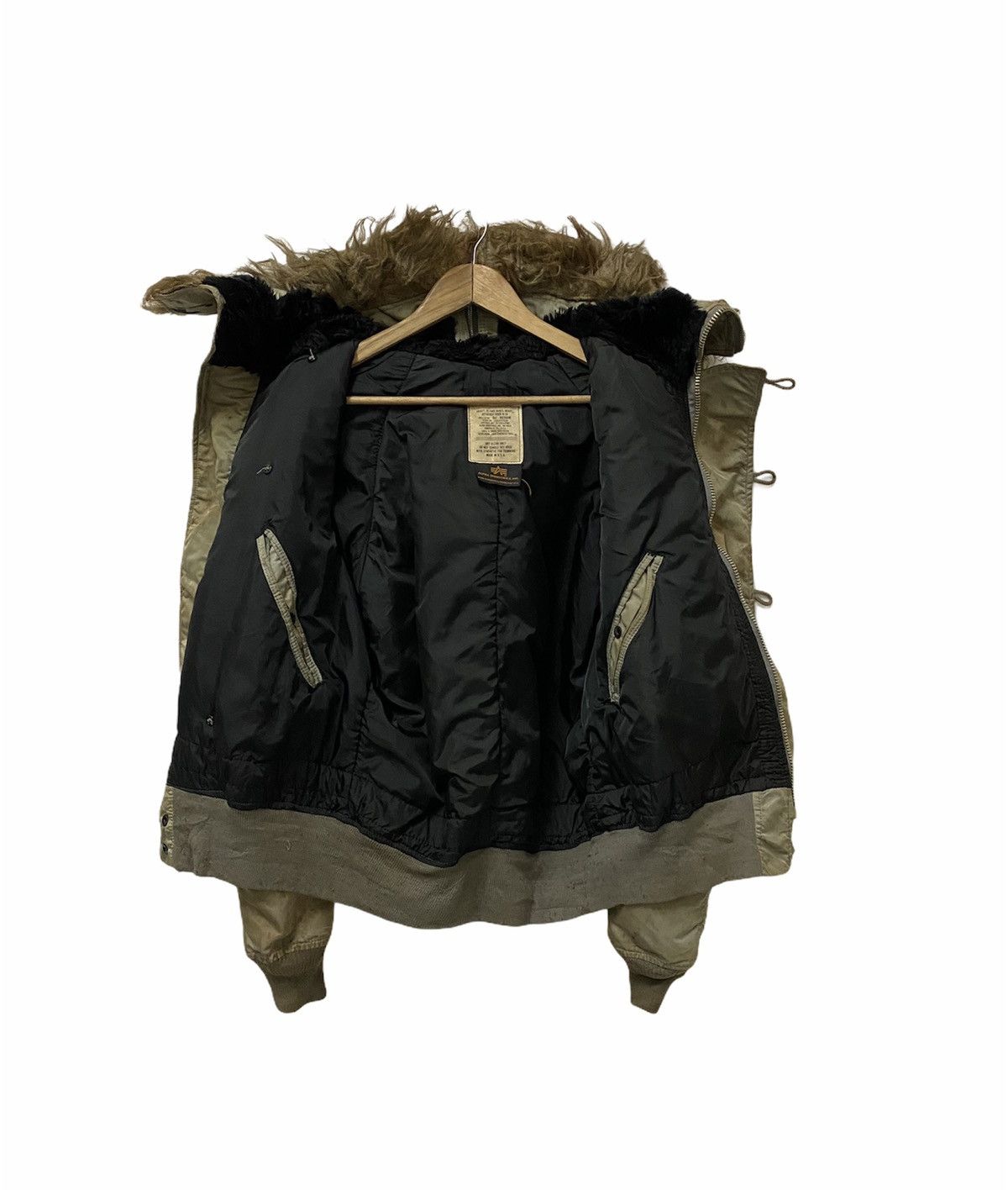 Alpha Industries RARE‼️Vintage Alpha Industries Military Flight Jacket Size US L / EU 52-54 / 3 - 6 Thumbnail