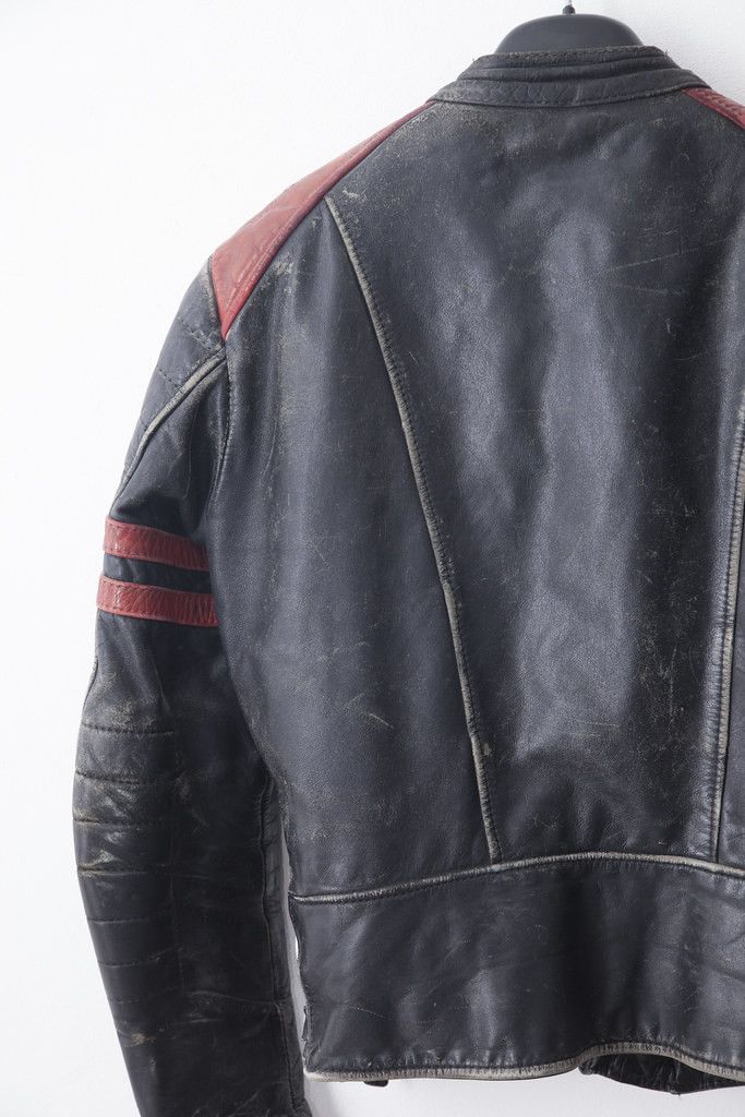 Vintage Vintage red/black biker jacket Size US XS / EU 42 / 0 - 4 Thumbnail