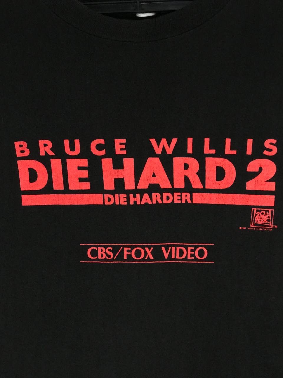 Vintage Vintage rare 1990 Die Hard Bruce Willis Size US M / EU 48-50 / 2 - 3 Thumbnail